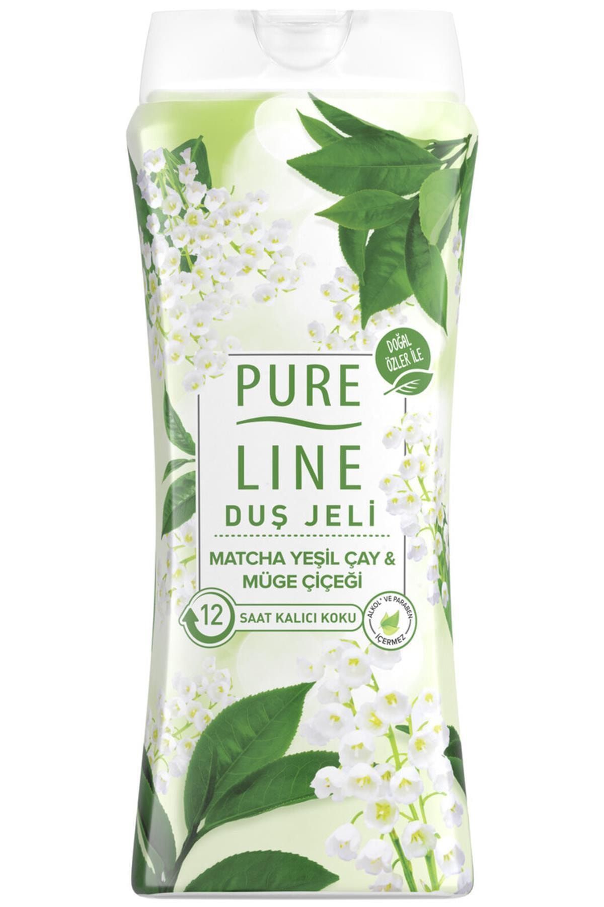 Pure Line Marka: Pureline Duş Jeli Matcha Yeşil Çay&Müge Çiçeği 400 ml