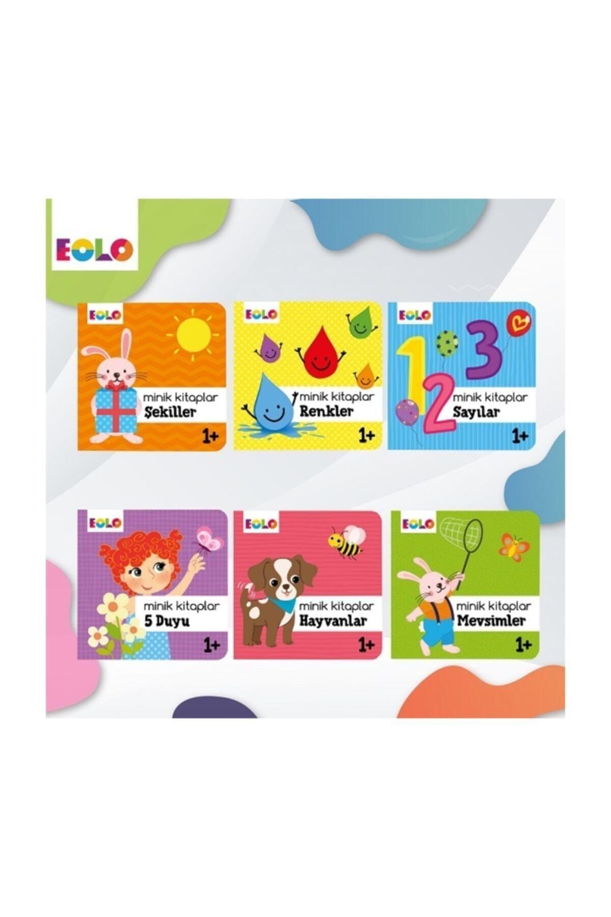 eolo yayınları Minik Kitaplar - 6 Bebek Kitabı Birarada