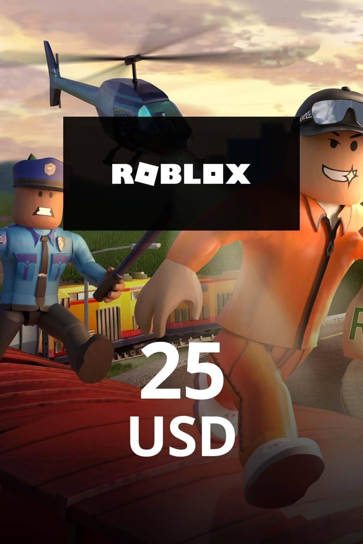 Roblox Gift Card 25 Usd