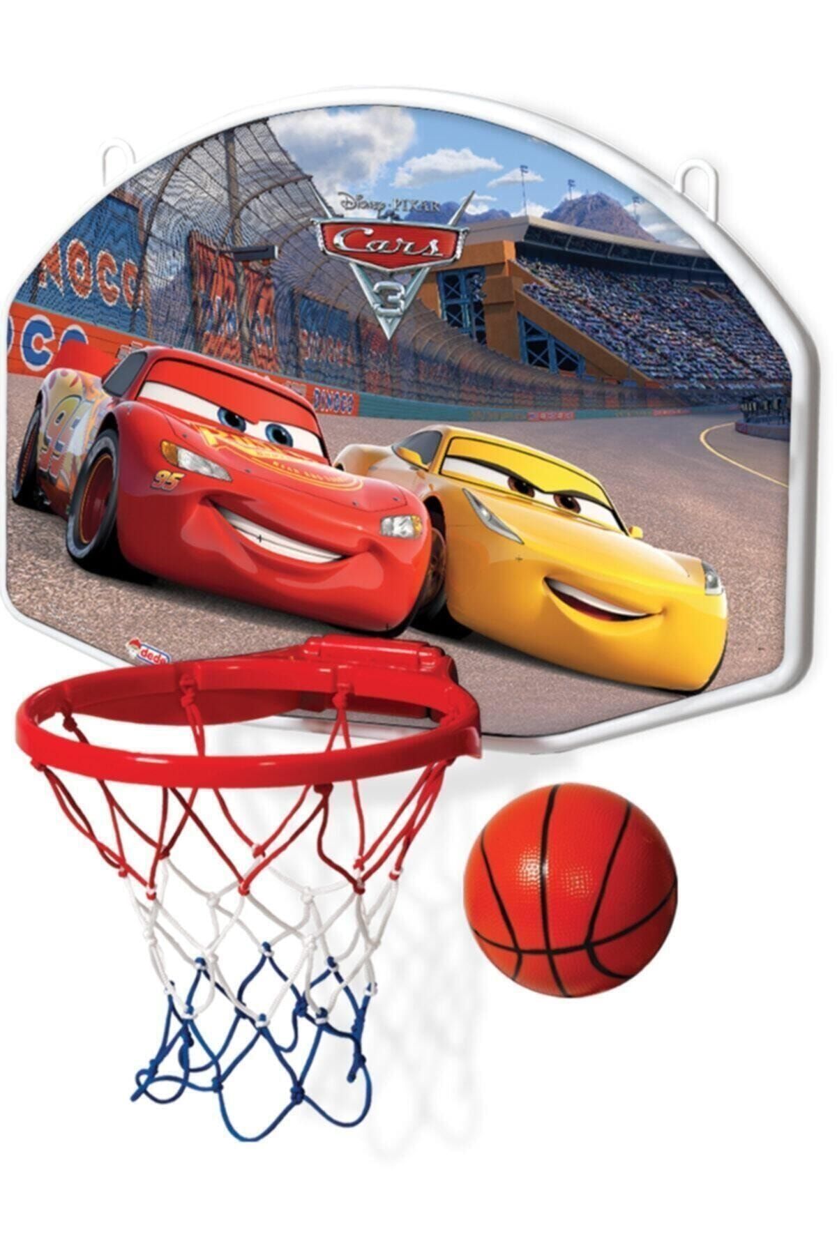 Cars Disney Cars Asılabilir Büyük Basketbol Potası Disney Arabalar Asılabilir Basketbol Potası