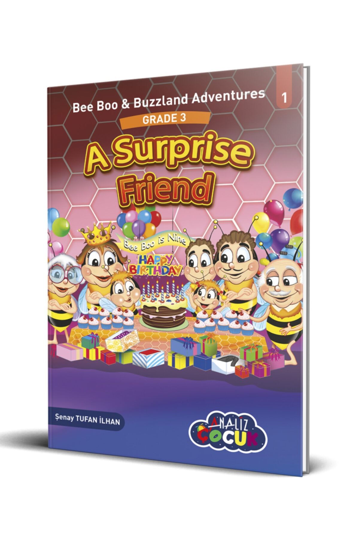 Analiz Yayınları 3.sınıf Ingilizce 5'li Bee Boo Hikaye Serisi