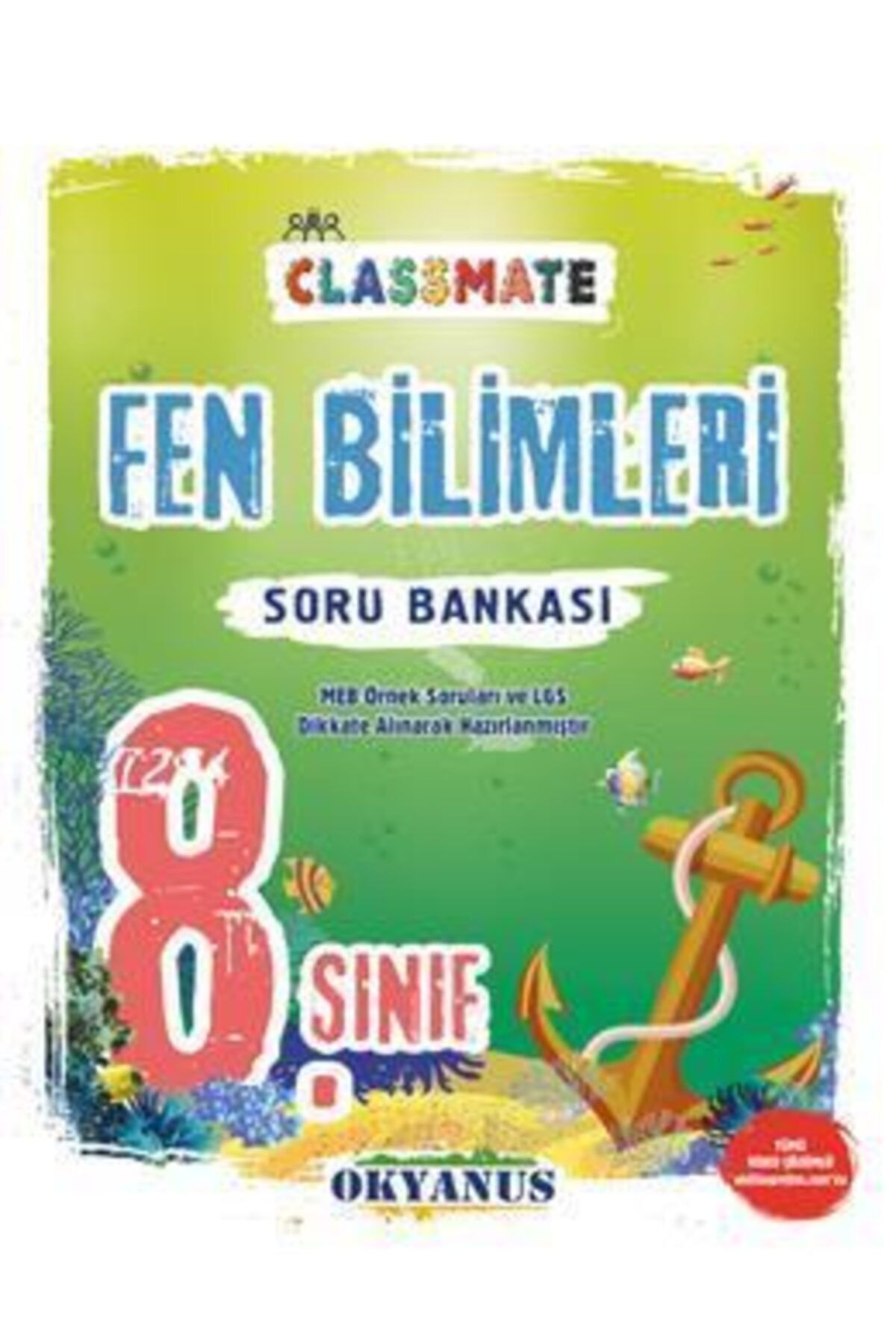 Okyanus Yayınları 8. Sınıf Classmate Fen Bilimleri Soru Bankası - Okyanus