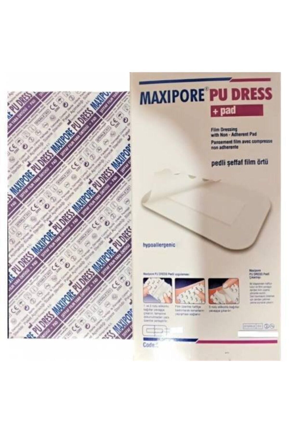 Maxima Maxipore Pedli 9x30 - Steril - Su Geçirmez - Yara Sargısı- Hipoalerjenik - 10 Adet