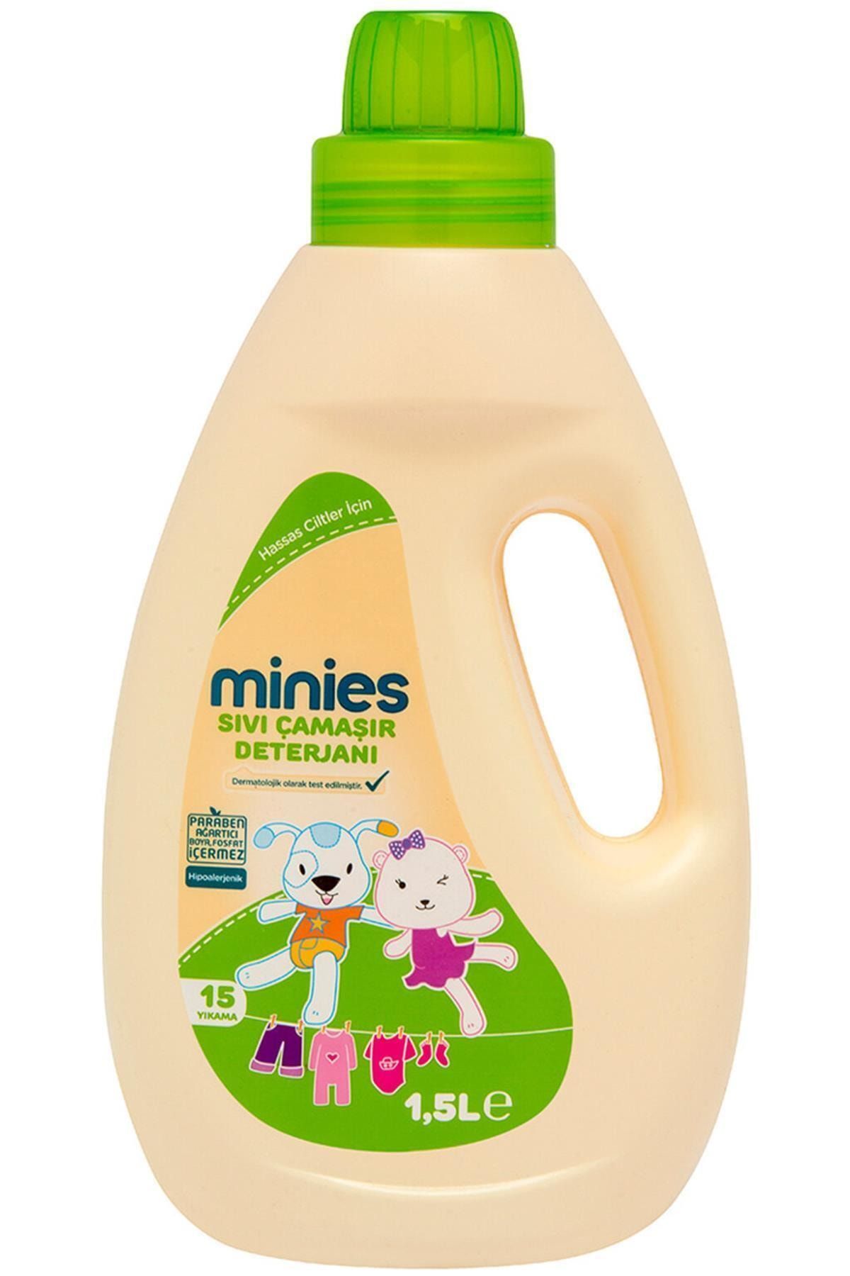 Minies Sıvı Çamaşır Deterjanı 1,5lt