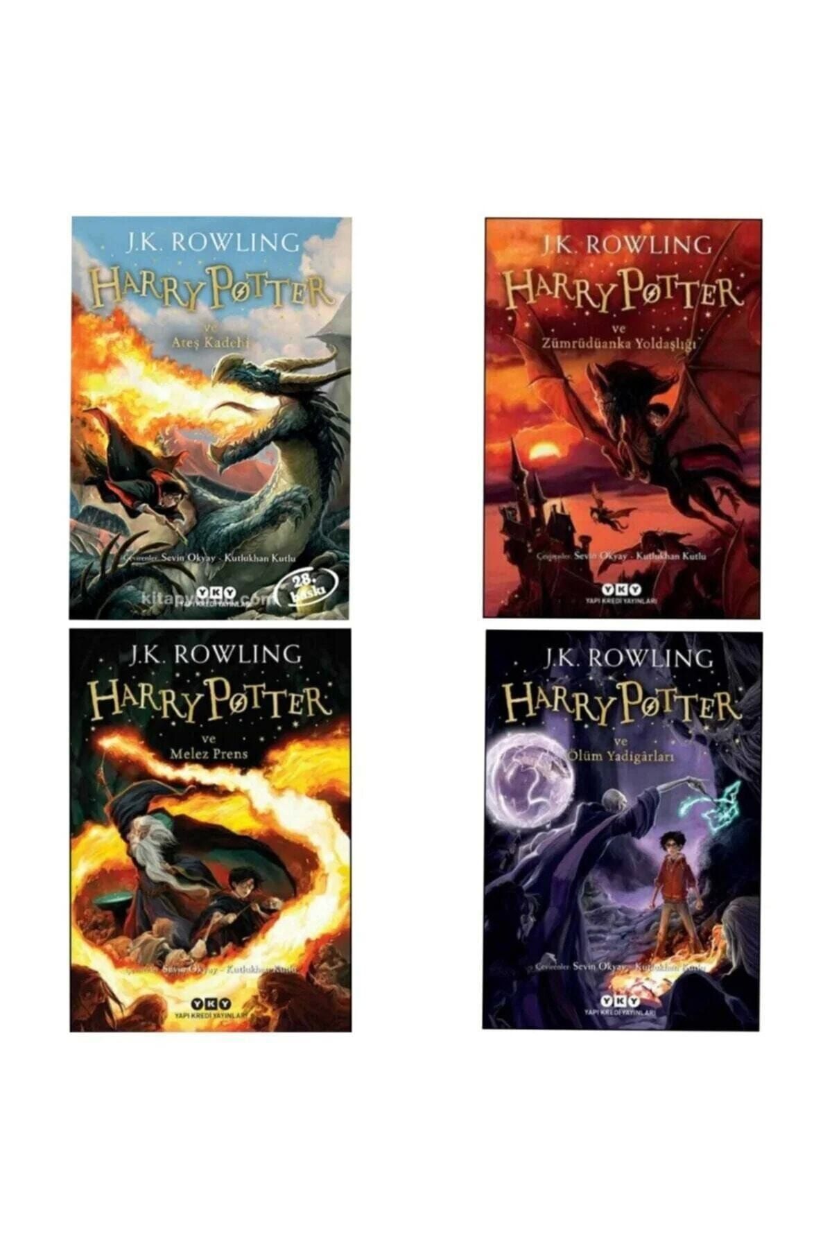 Yapı Kredi Yayınları Harry Potter 4 5 6 7 Harry Potter Set