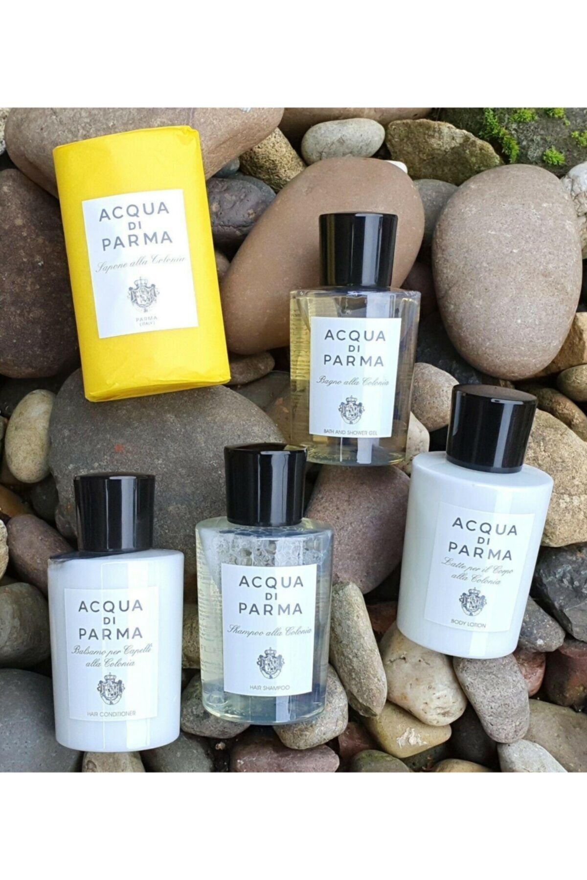 Acqua Di Parma Colonia 5'li Saç Ve Vücut Bakım Seti 4 X 75 Ml + 100 Gr