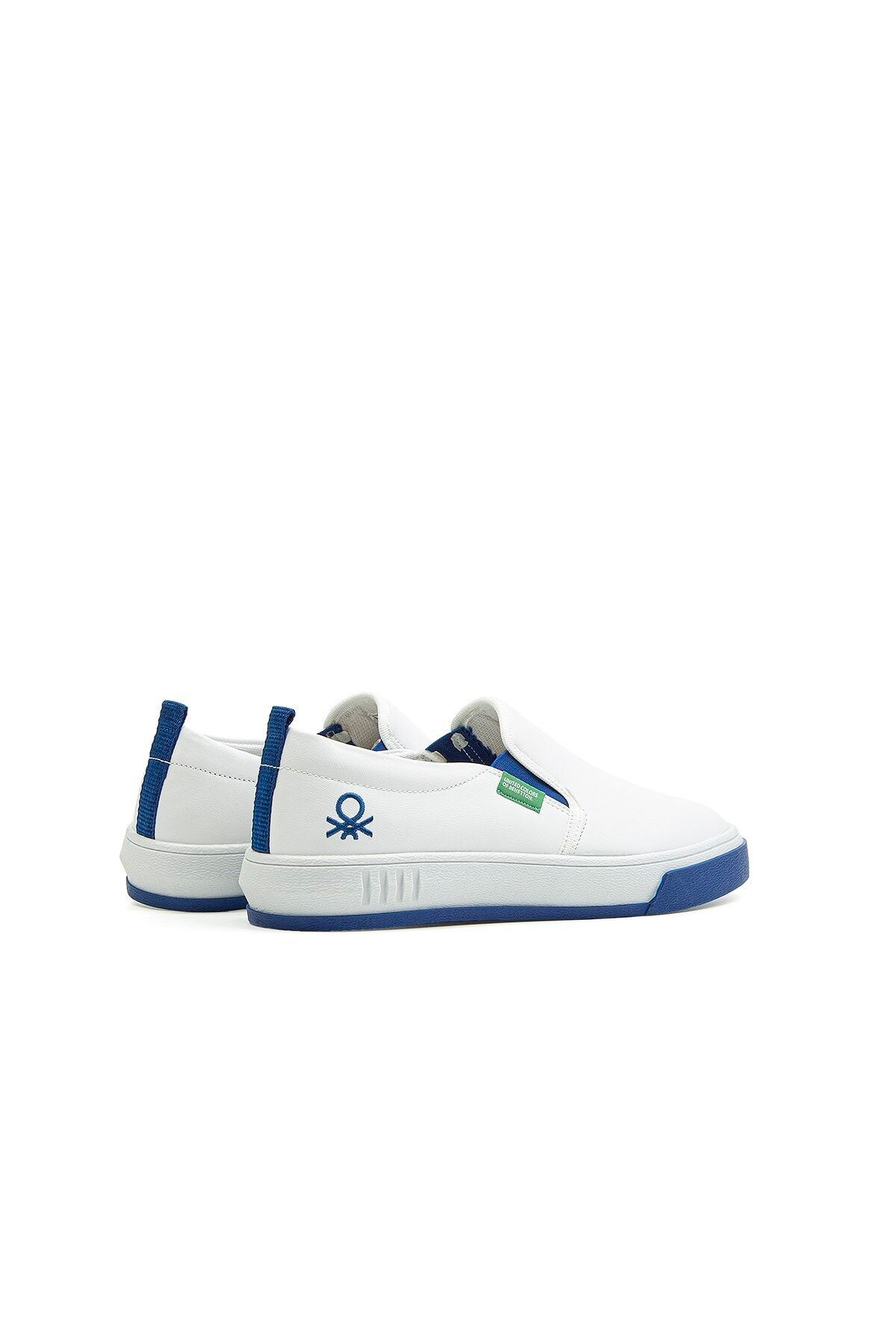 Benetton Bn-30262 Beyaz-mavi Erkek Spor Ayakkabı