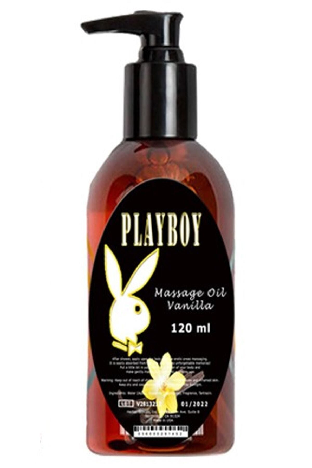 Playboy Aromaterapi Vanilla Massage Oil Vanilya Aromalı Vücut Masaj Yağı 120 ml