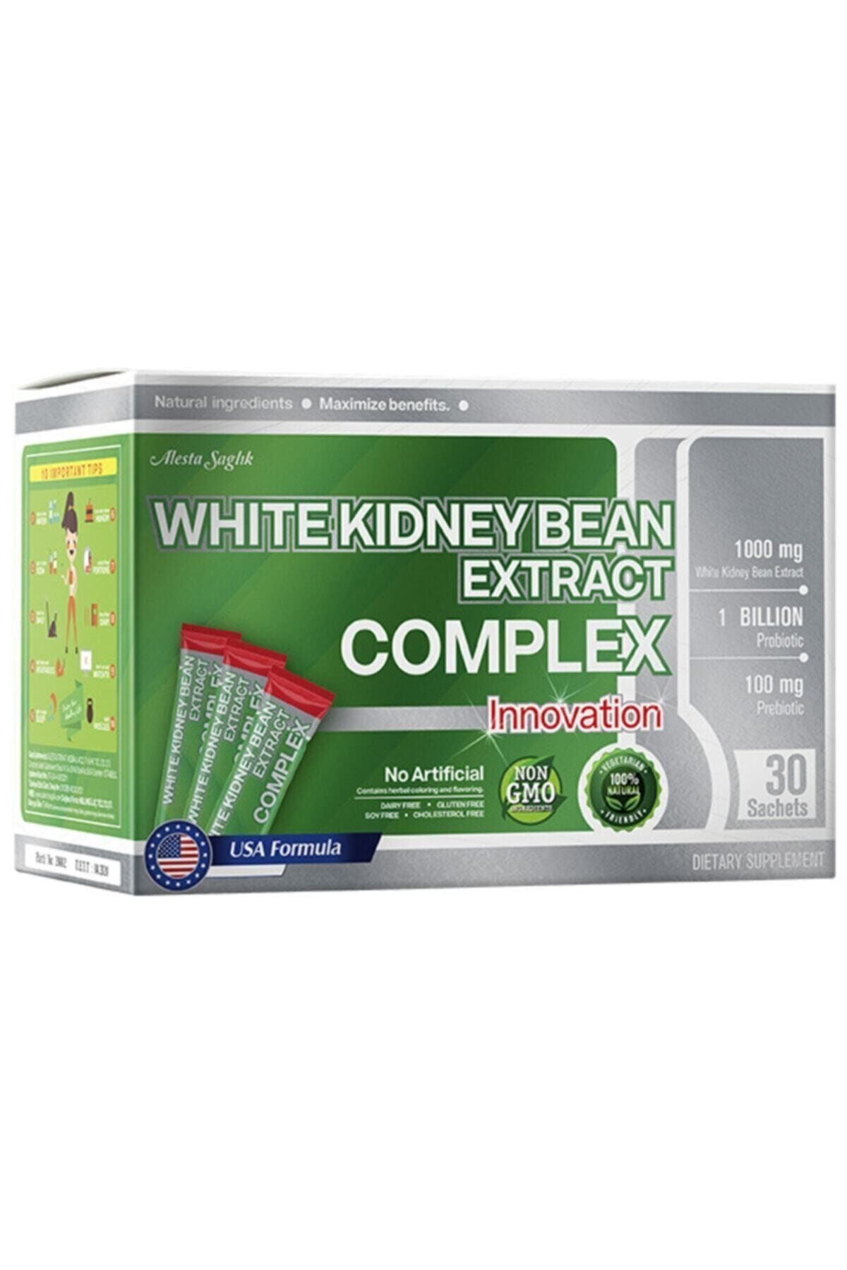 White Kidney Bean Extact Complex White Kidney Bean Beyaz Fasülye Extratı.30 Şasex 2 Kutu