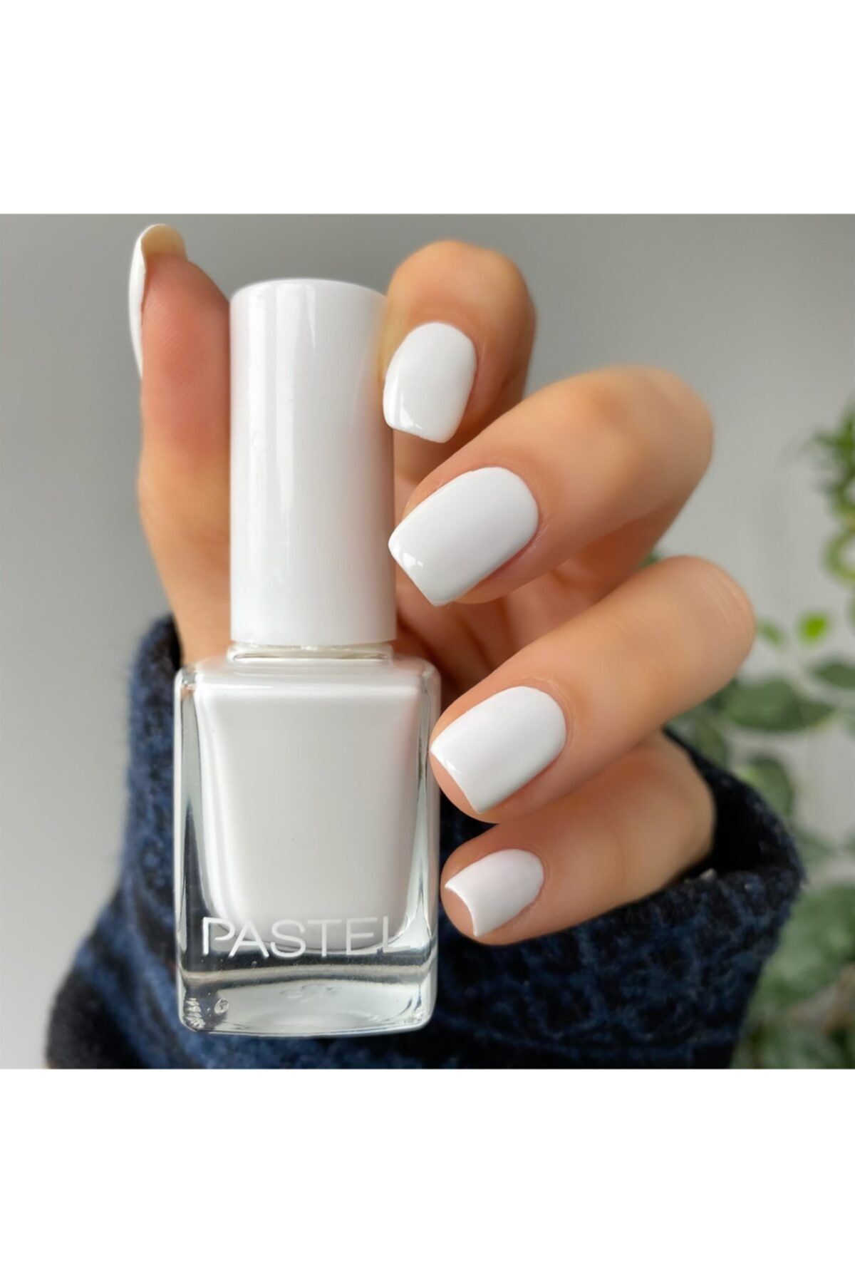 Pastel Oje 04 Beyaz Nail Polish Kış Kadın Kozmetik Klasik Trend
