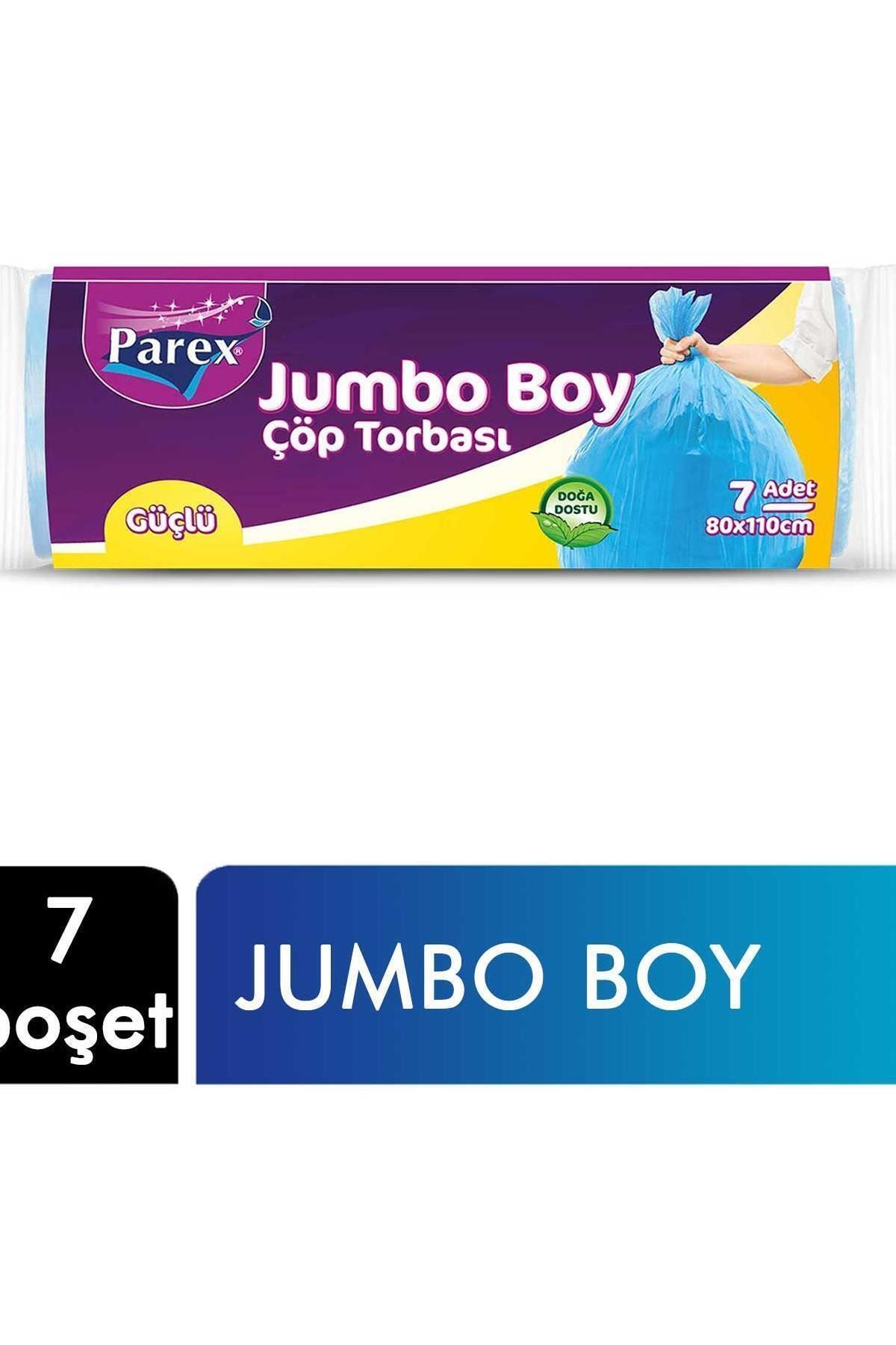 Parex Marka: Güçlü Çöp Torbası Jumbo Boy 7'li 8680895145875 Kategori: Yüzey Temizleyici