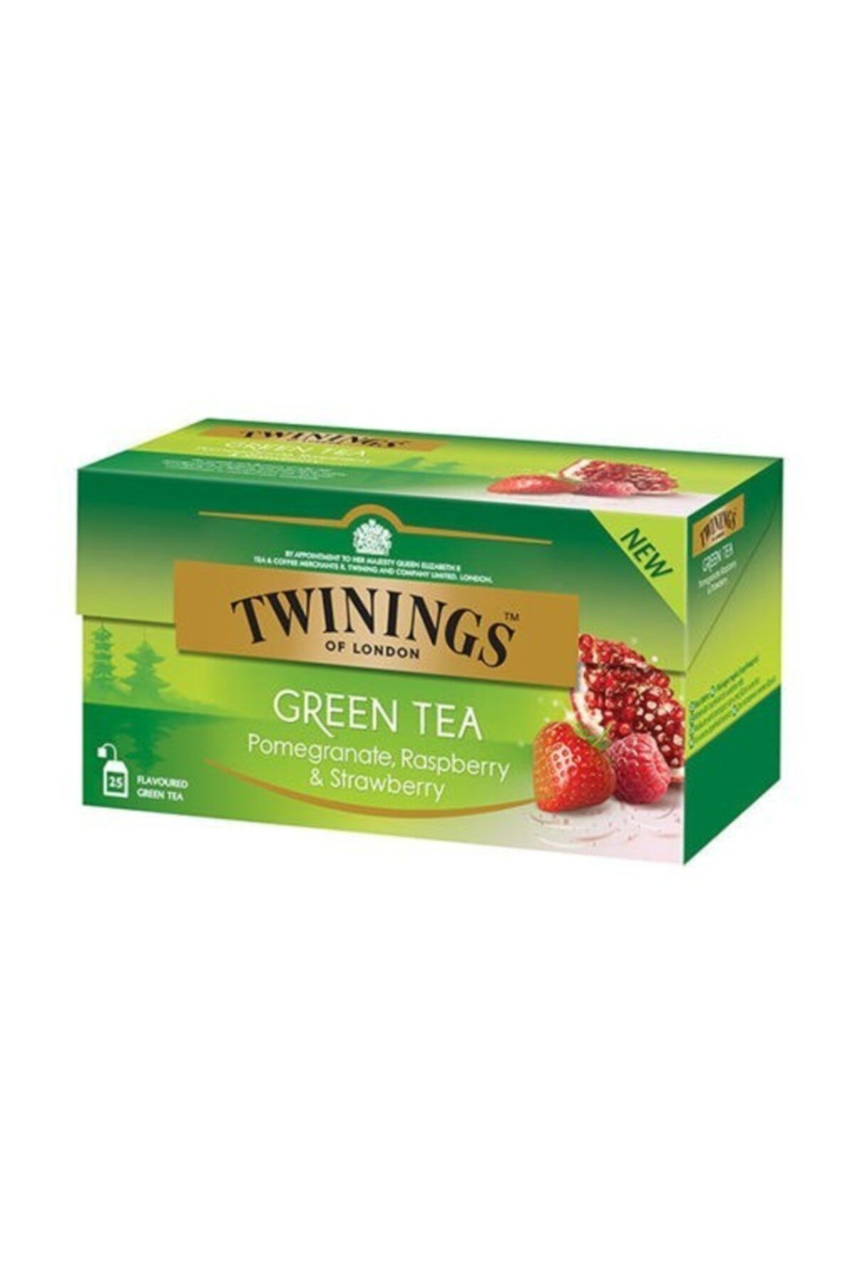 Twinings Twınıngs Green Tea Pomegranate Raspberry & Strawberry 37,5g