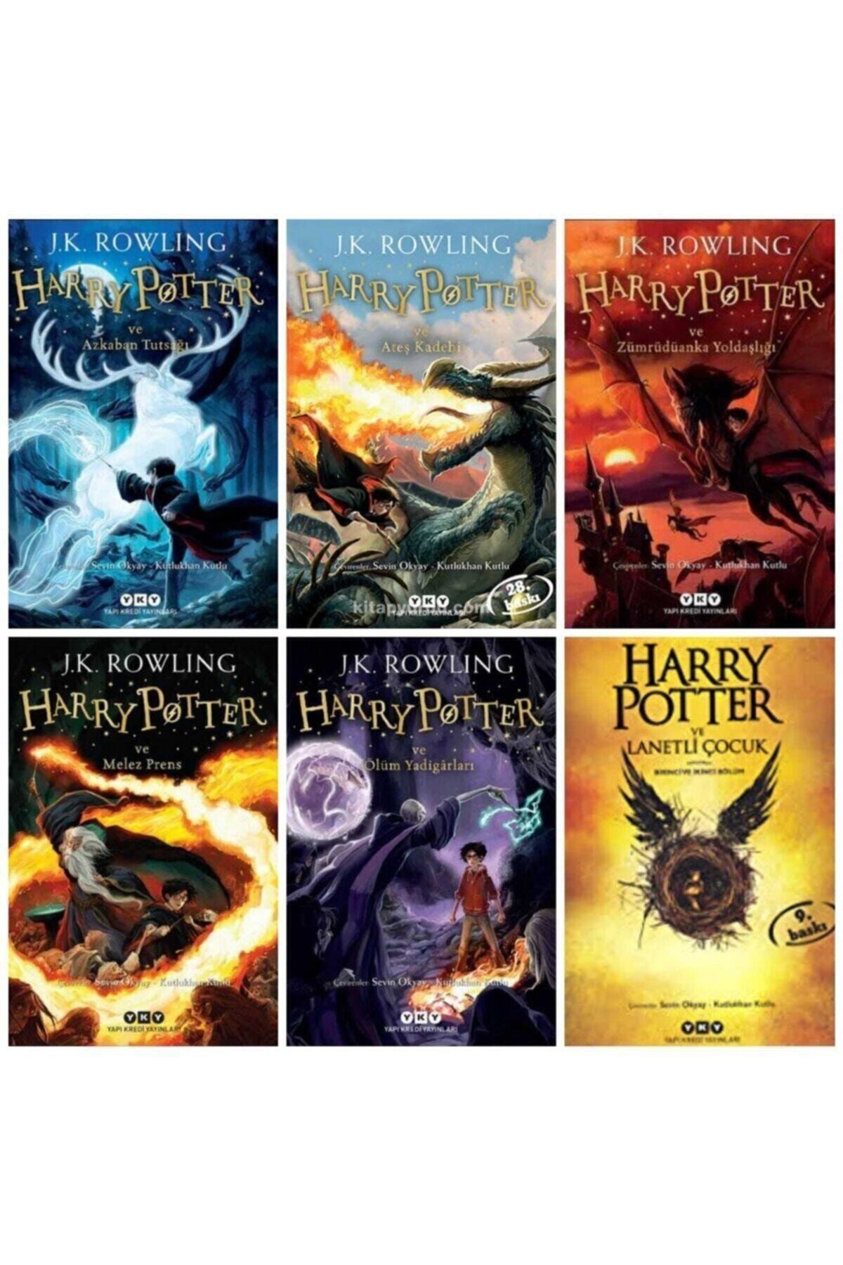 Yapı Kredi Yayınları Harry Potter 3-4-5-6-7-8 Harry Potter Set Harrypotter345678