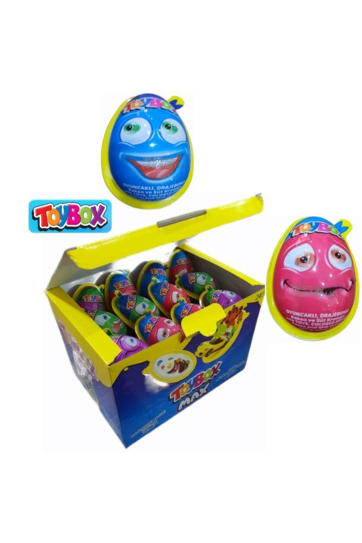 Toybox Max Oyuncaklı Sürpriz Yumurta_erkek_24'lü
