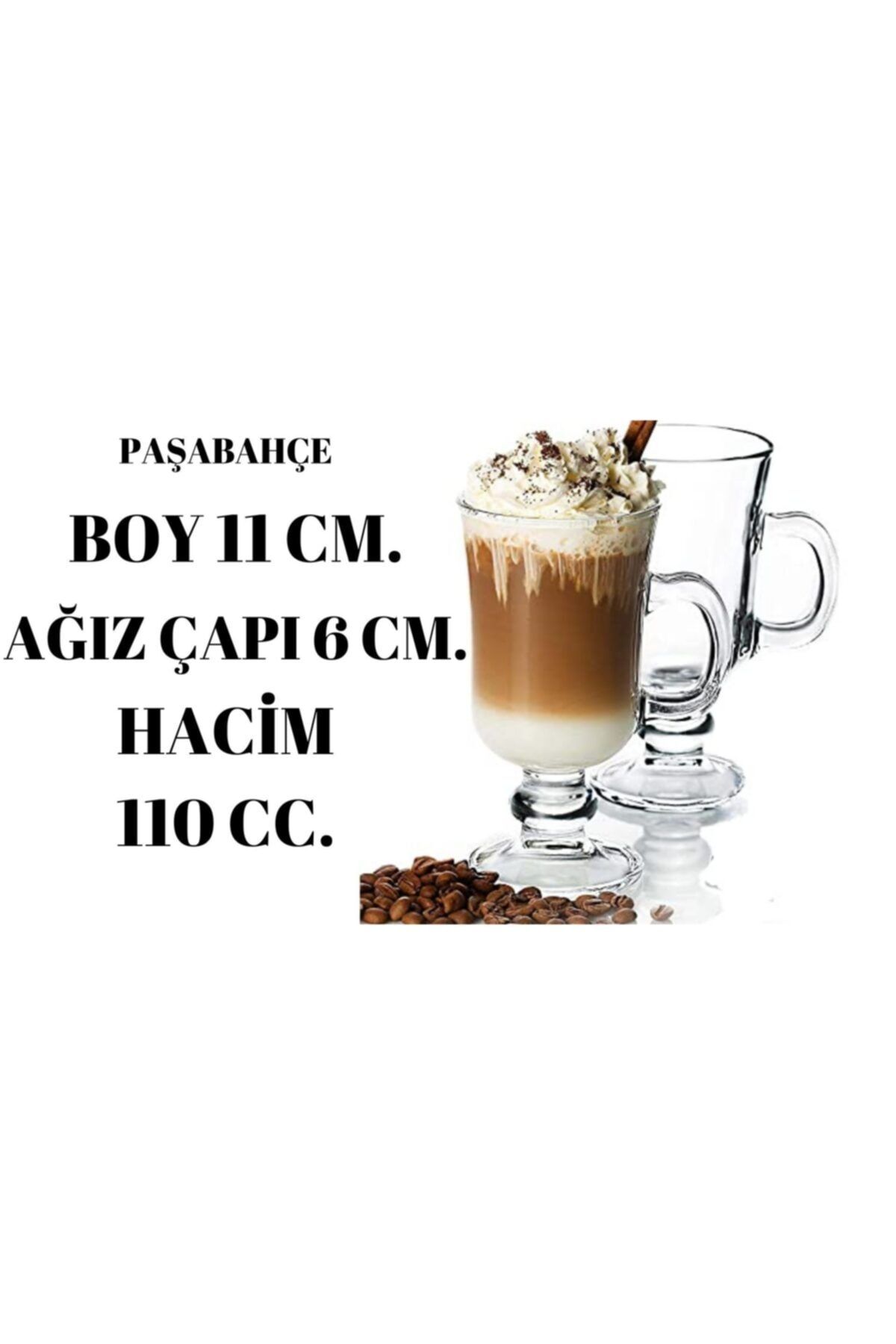 Paşabahçe 110 Ml.6'lı Kahve Yanı Su Bardağı.latte Espresso Mocha Latte Kahve.