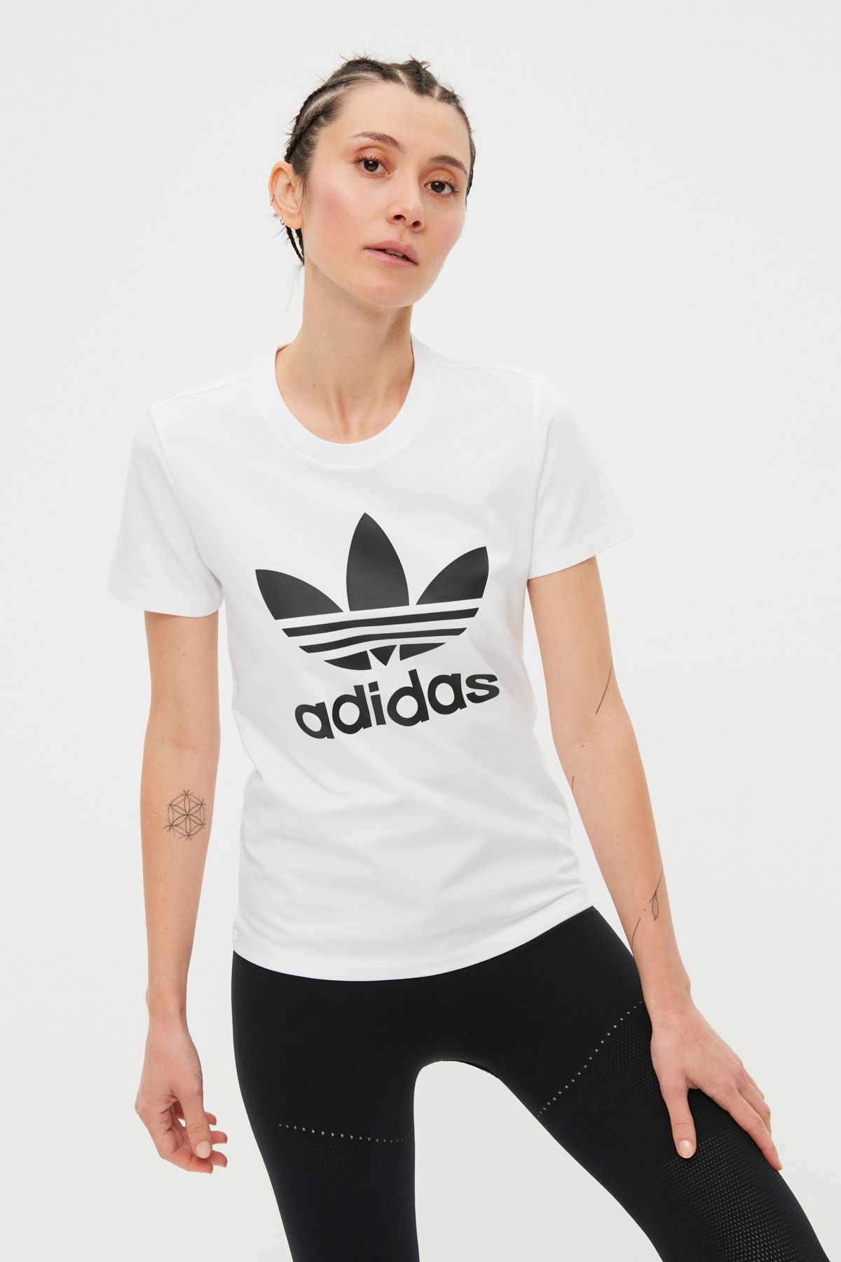 adidas Fm3306 Trefoıl Tee Kadın T-shirt