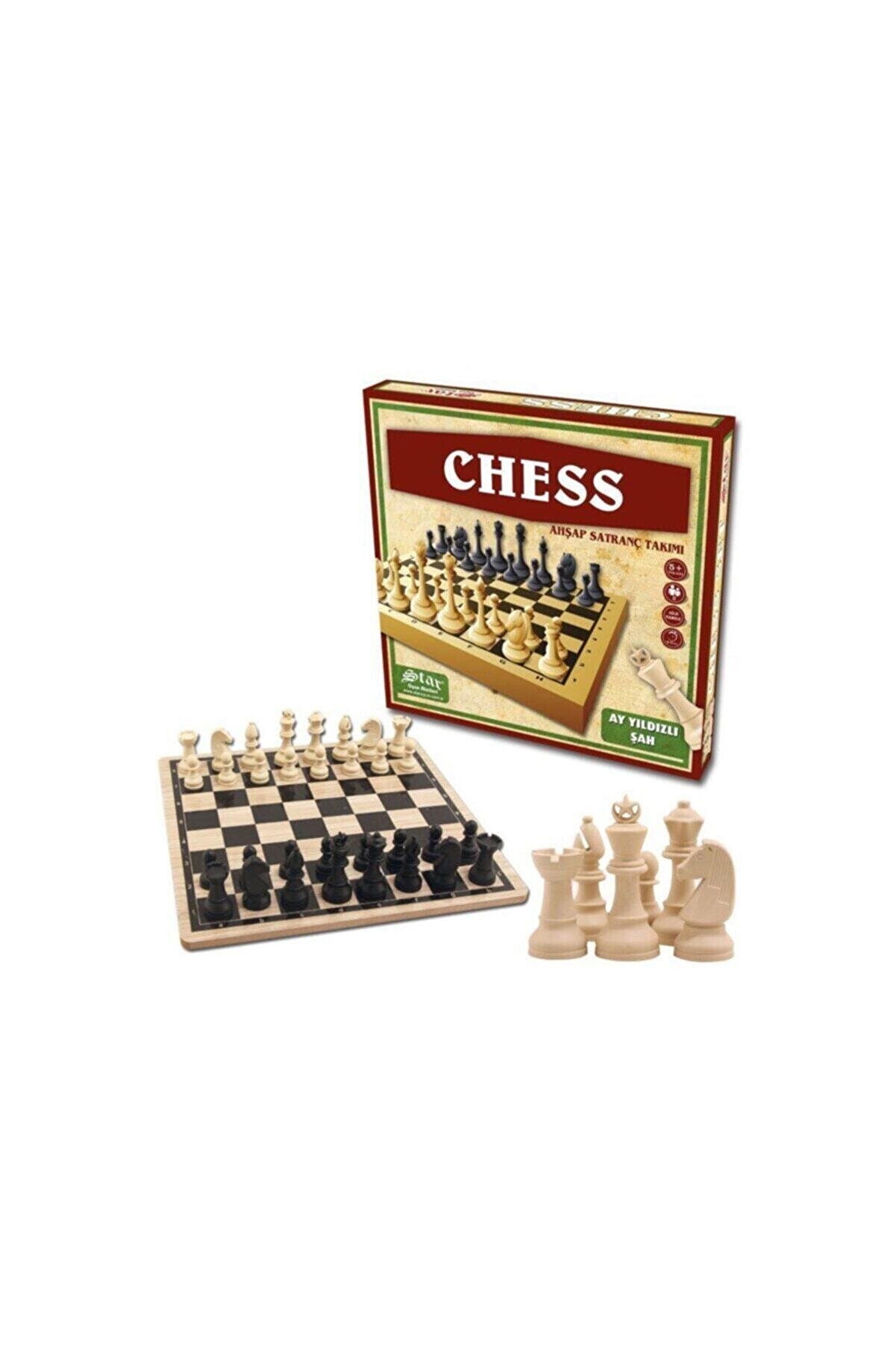 Star Oyun Star Chess Ahşap Satranç Takımı