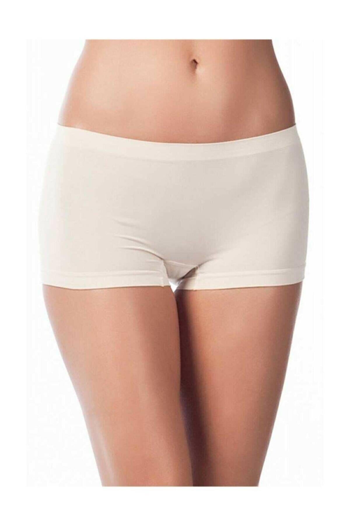 Etoile Miss Fit Kadın Dikişsiz Basic Boxer Örme Seamless Panty 1202