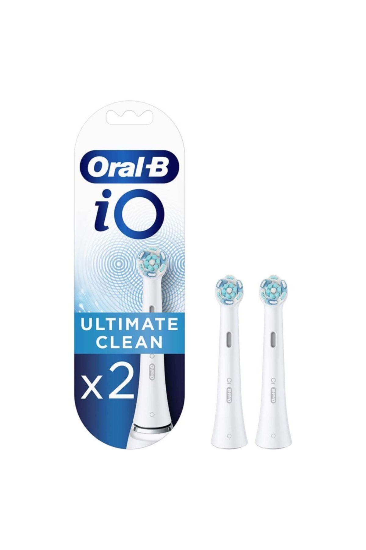Oral-B iO Ultimate Clean Beyaz Diş Fırçası Yedek Başlığı 2 Adet