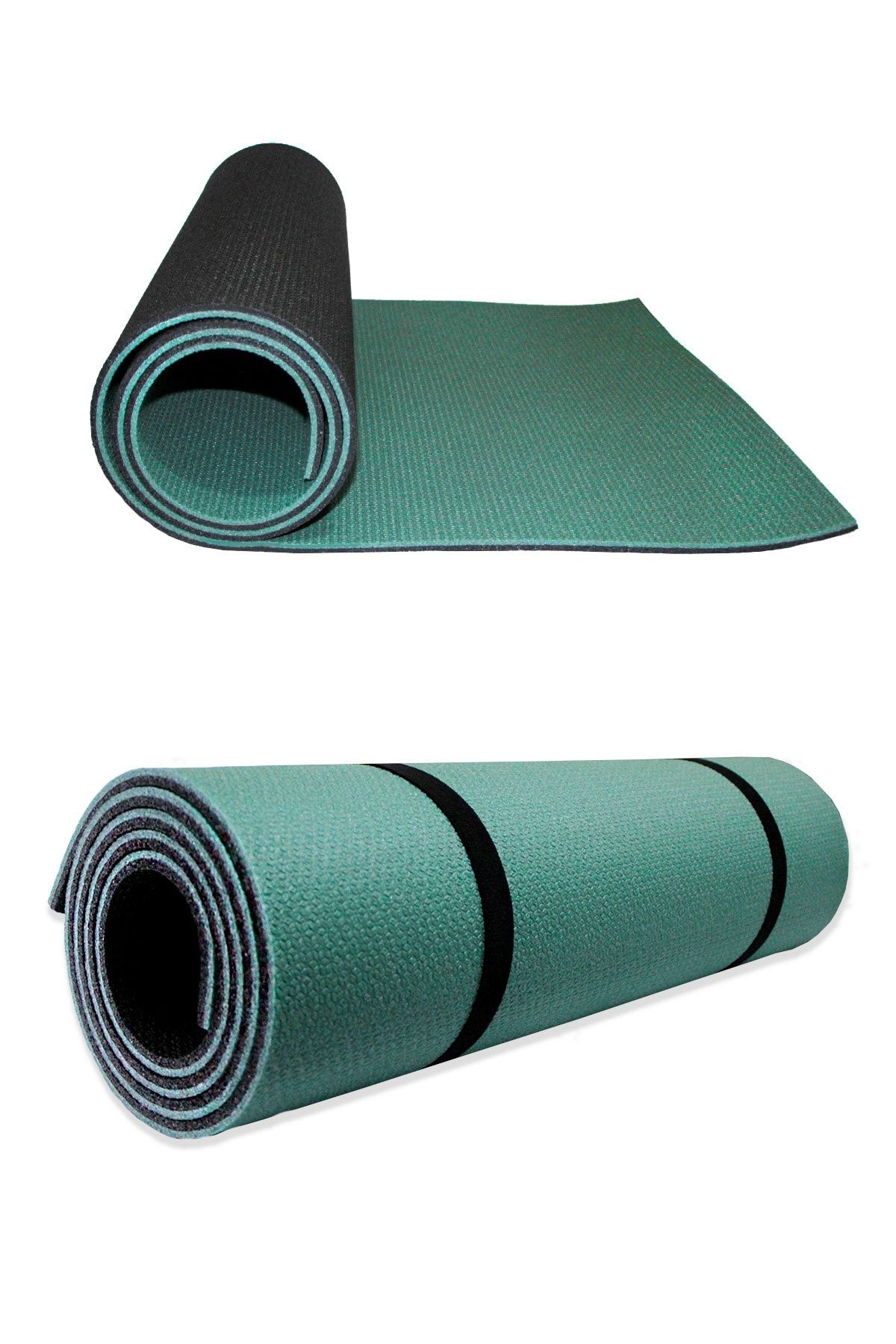 Yukon 10 mm Haki -siyah Çift Taraflı Pilates Ve Yoga Matı