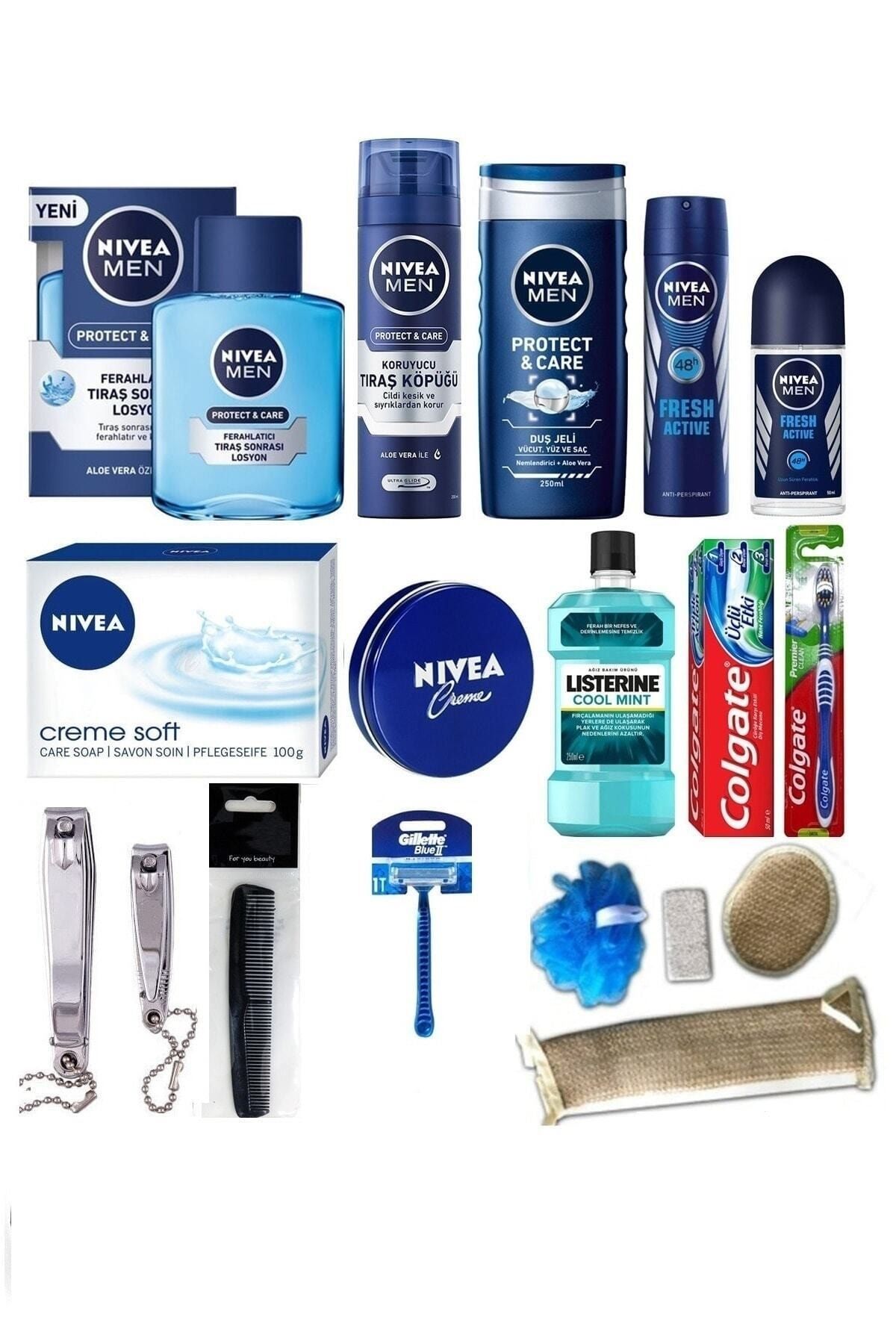 NIVEA Damat Çeyiz Bohça Sandıksız Set - Full Lüks Set