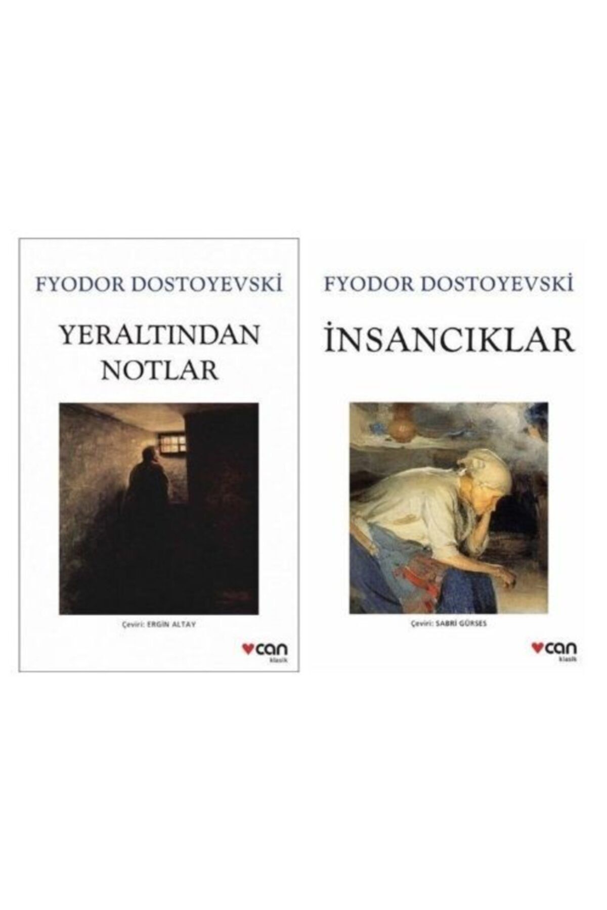Can Yayınları Yeraltından Notlar - Insancıklar - Fyodor Dostoyevski -