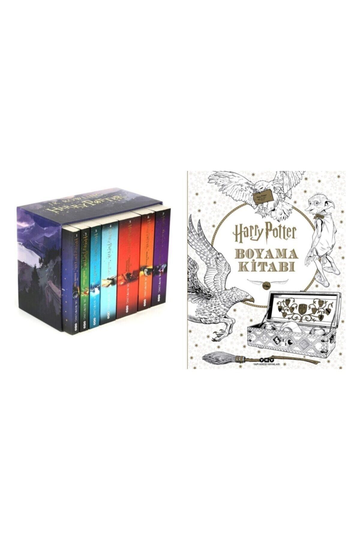 Yapı Kredi Yayınları Harry Potter Serisi 7 Kitap Kutulu-büyük Boy Harry Potter Boyama Kitabı J.k. Rowling Seti