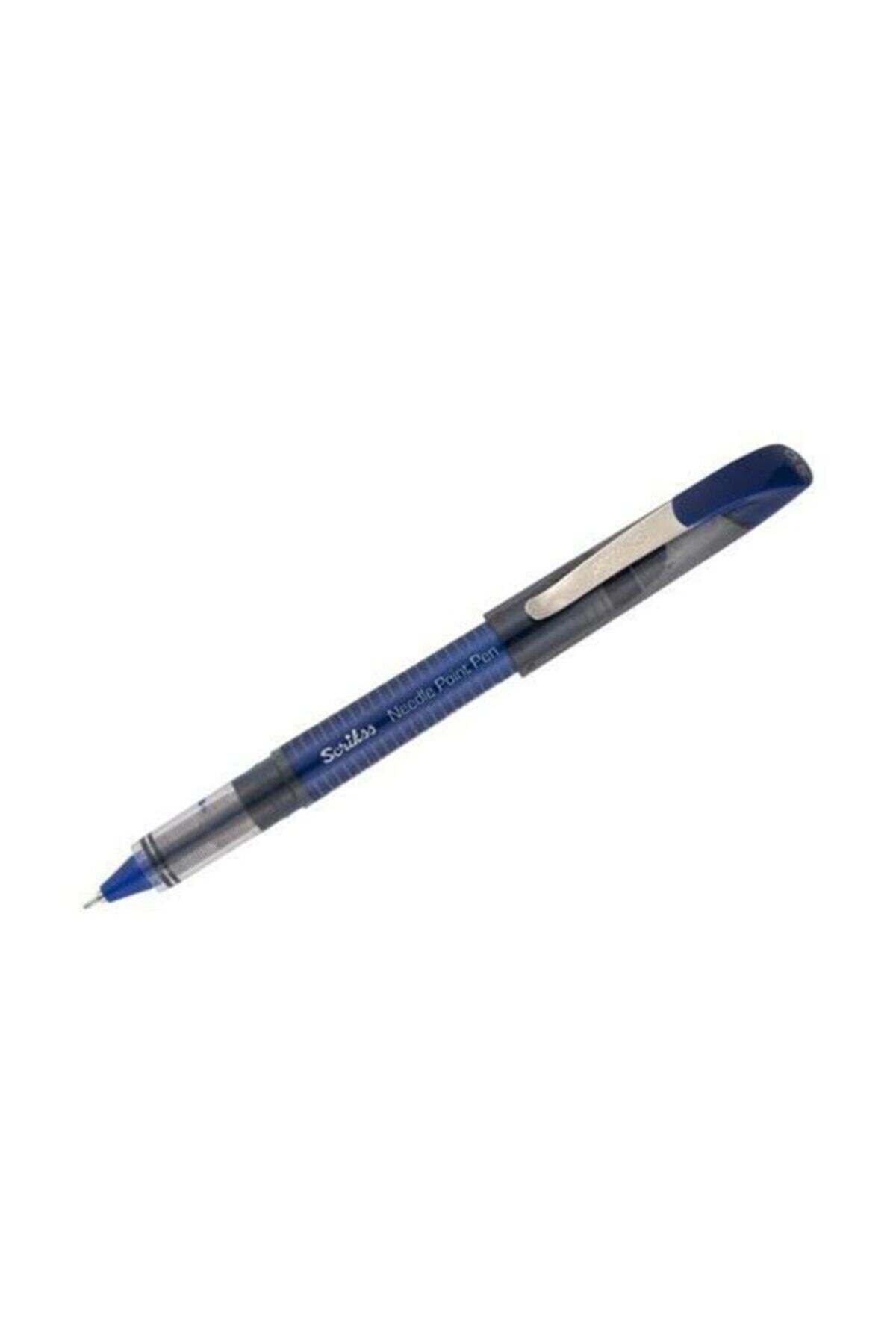 Scrikss Needle Point Pen Roller 05 Mm Mavi Np-68