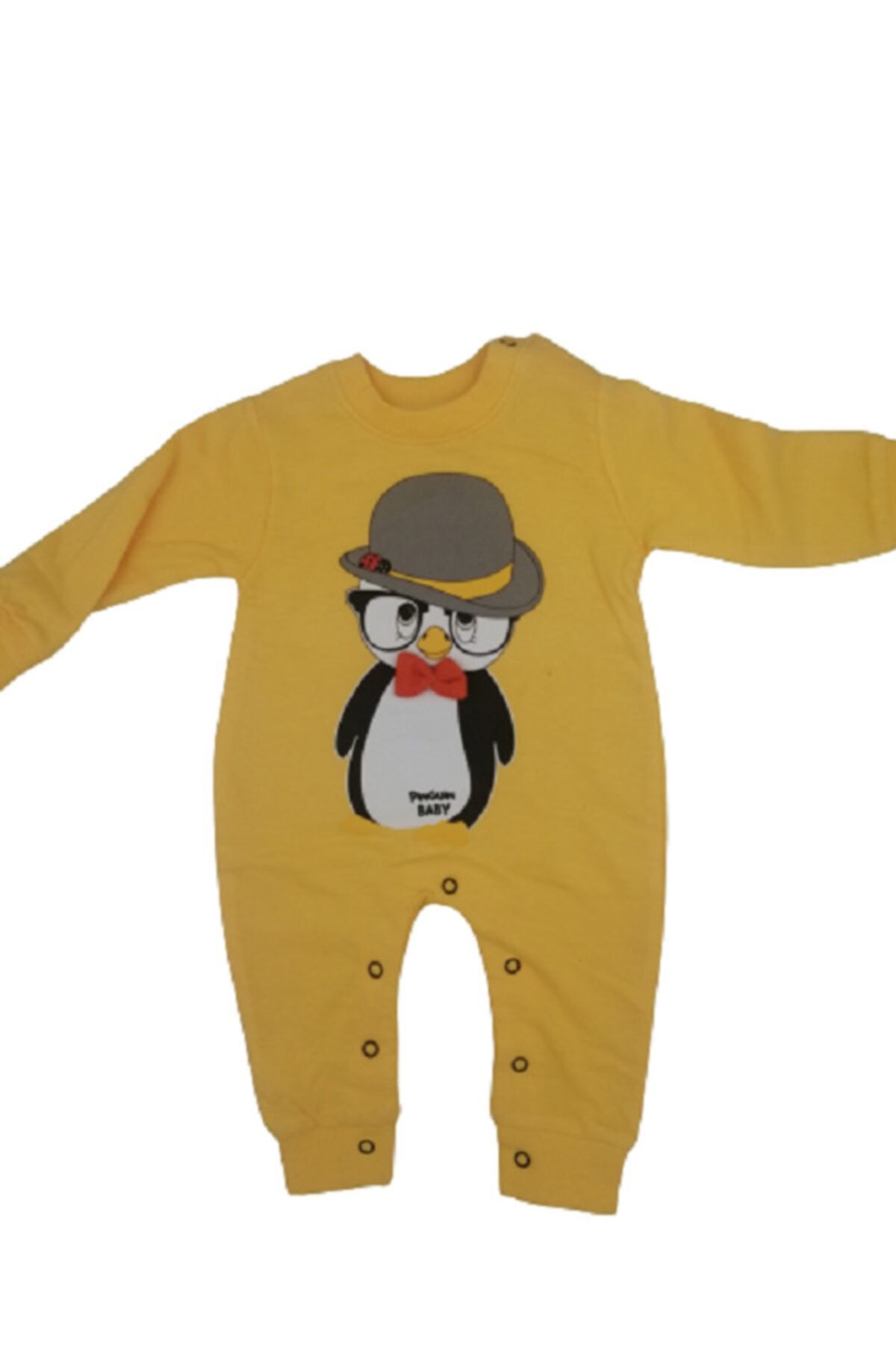 Murat Baby Penguen Baskılı Bebe Tulum