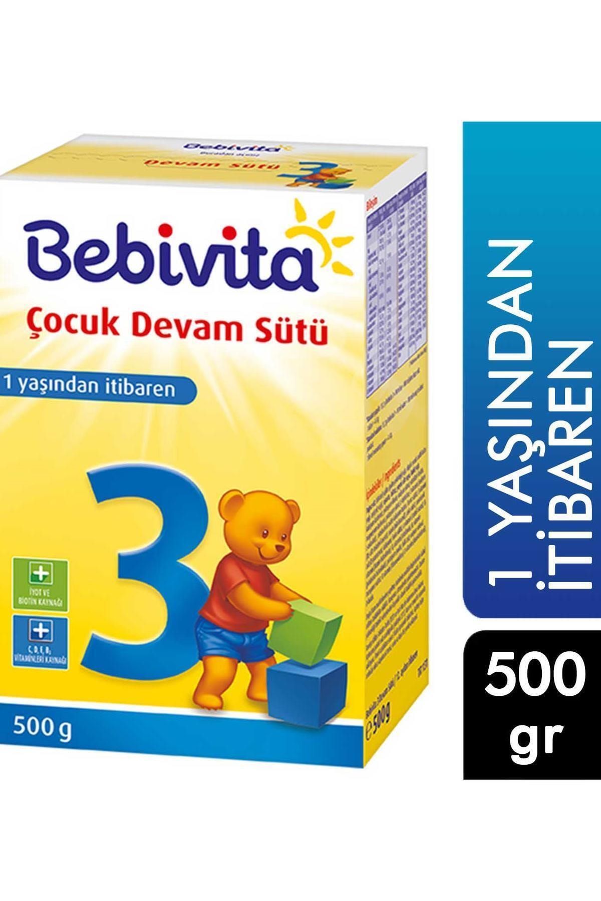Bebivita Bebek Devam Sütü 500 G 1 Yaşından Itibaren 3 4018852021575 Kategori: Bebek Bisküvis