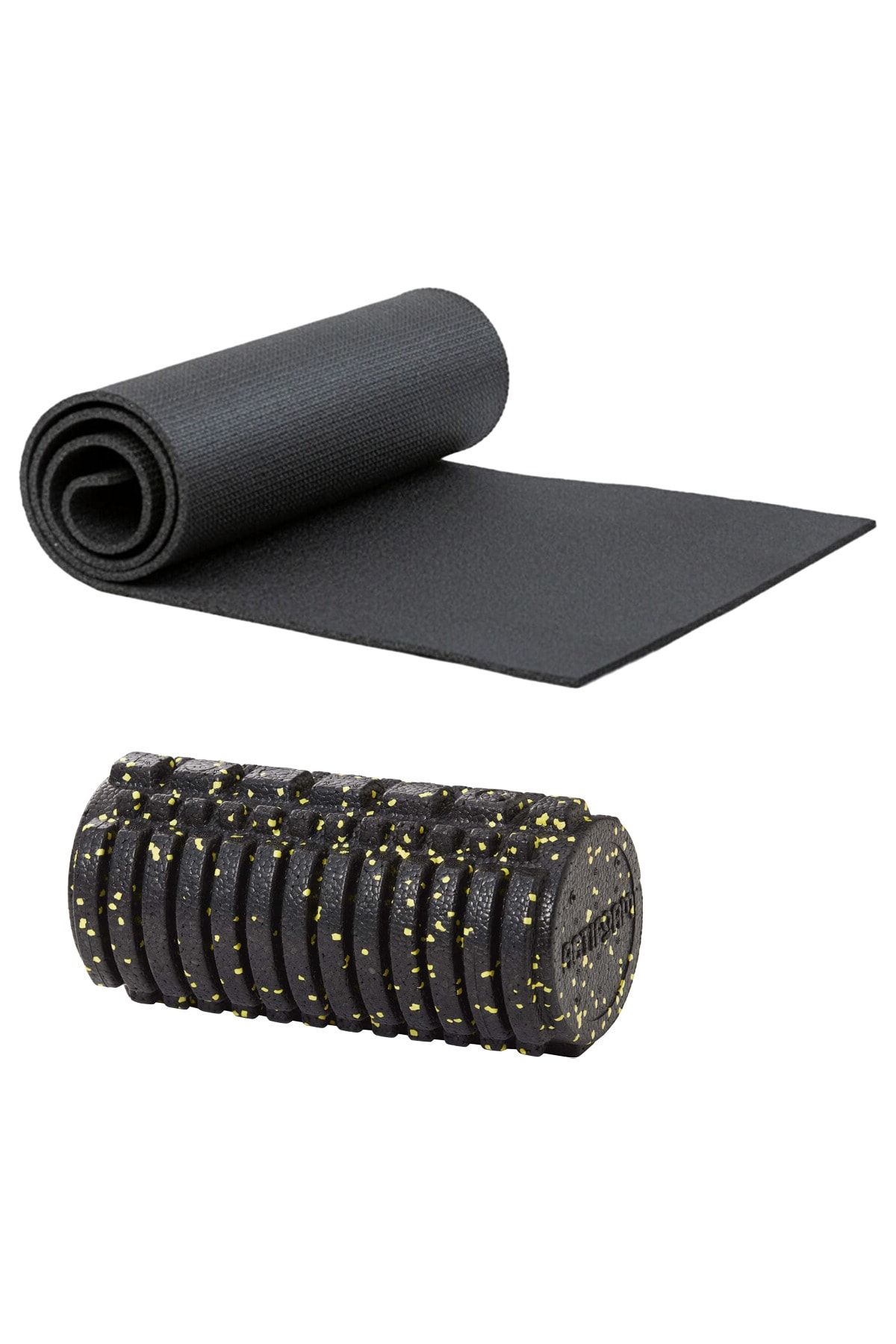 Tosima 7mm Pilates Minderi Ve Foam Roller Seti Egzersiz Seti Yoga Seti