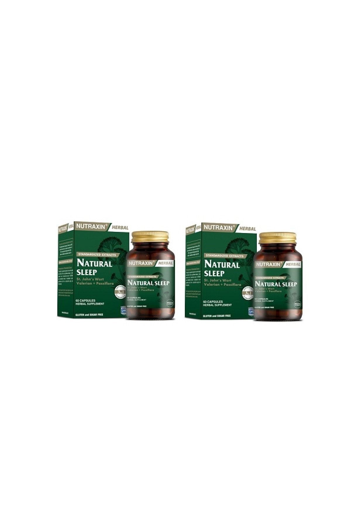 Nutraxin Nutraxın Sarı Kantaron İçeren Natural Sleep*2