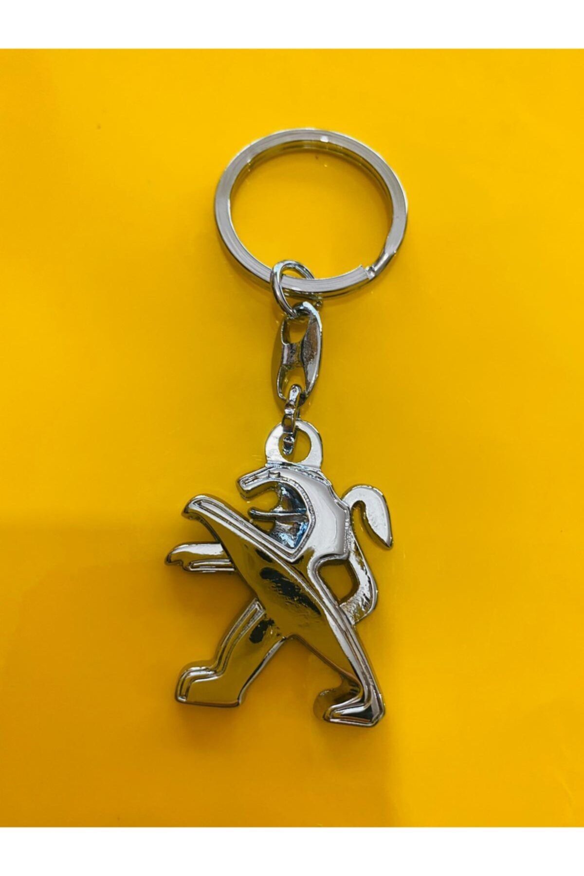 Peugeot Logolu Lüx Anahtarlık