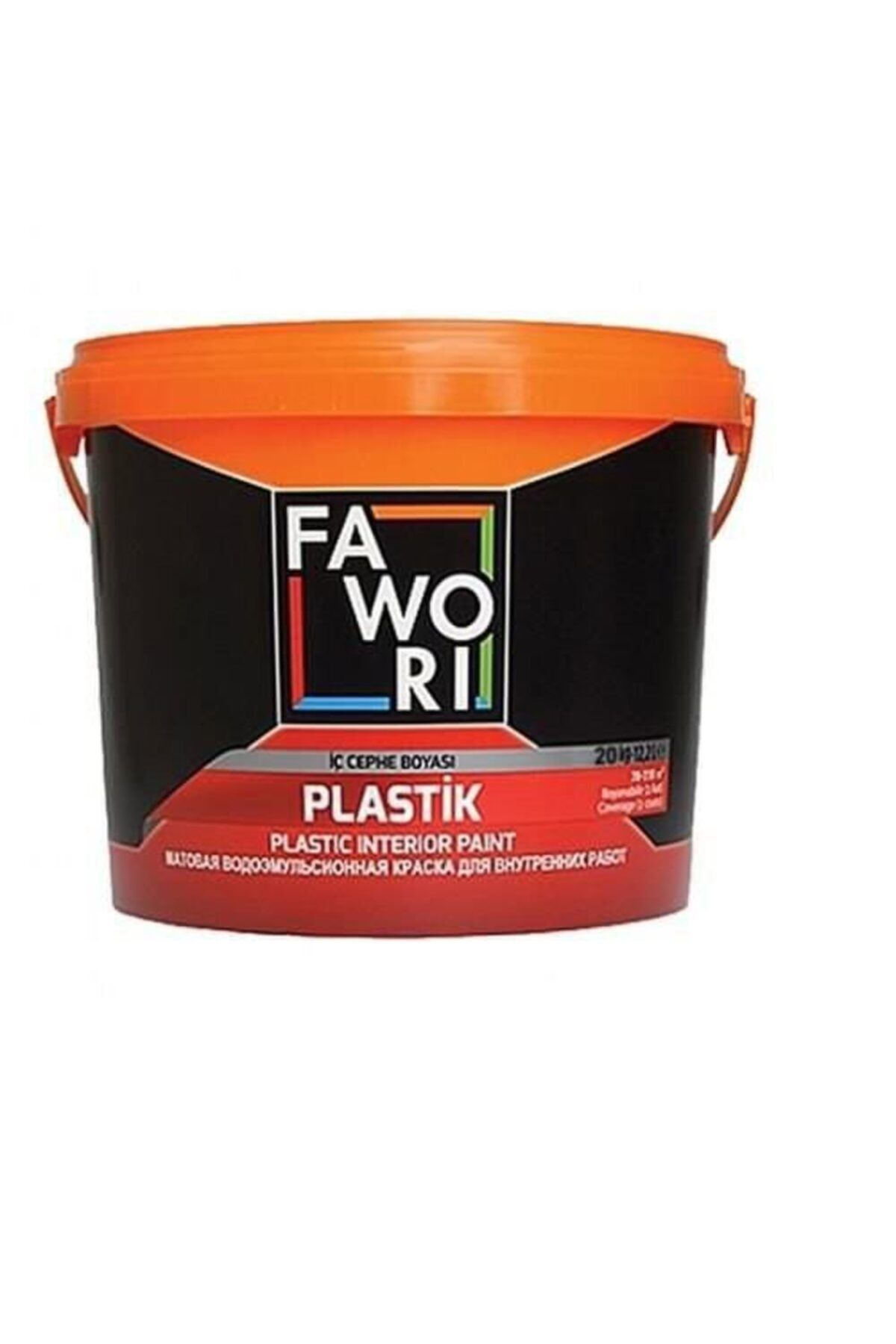 Filli Boya Fawori Plastik Iç Cephe Boyası 20 Kg Kayısı Beyazı