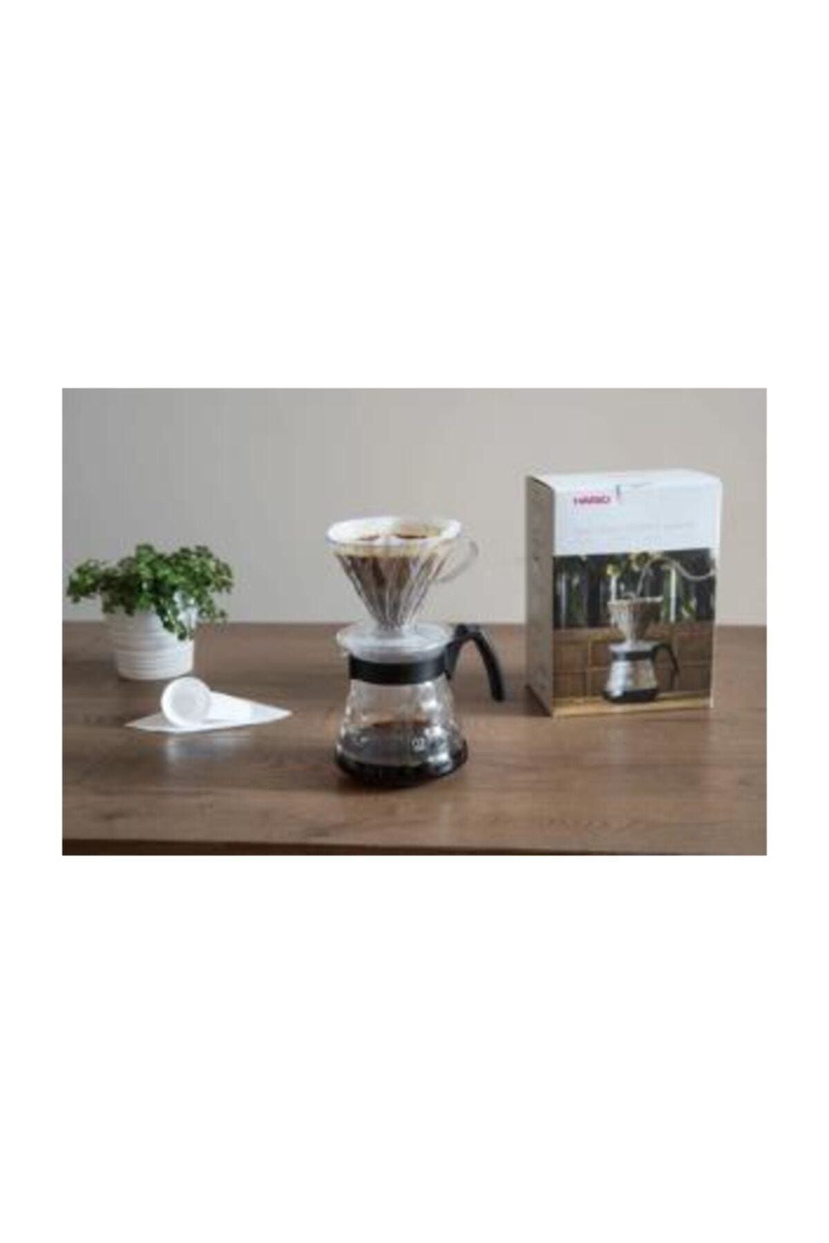 Hario V60 02 Craft Kahve Demleme Seti - Vcnd-02b-ex