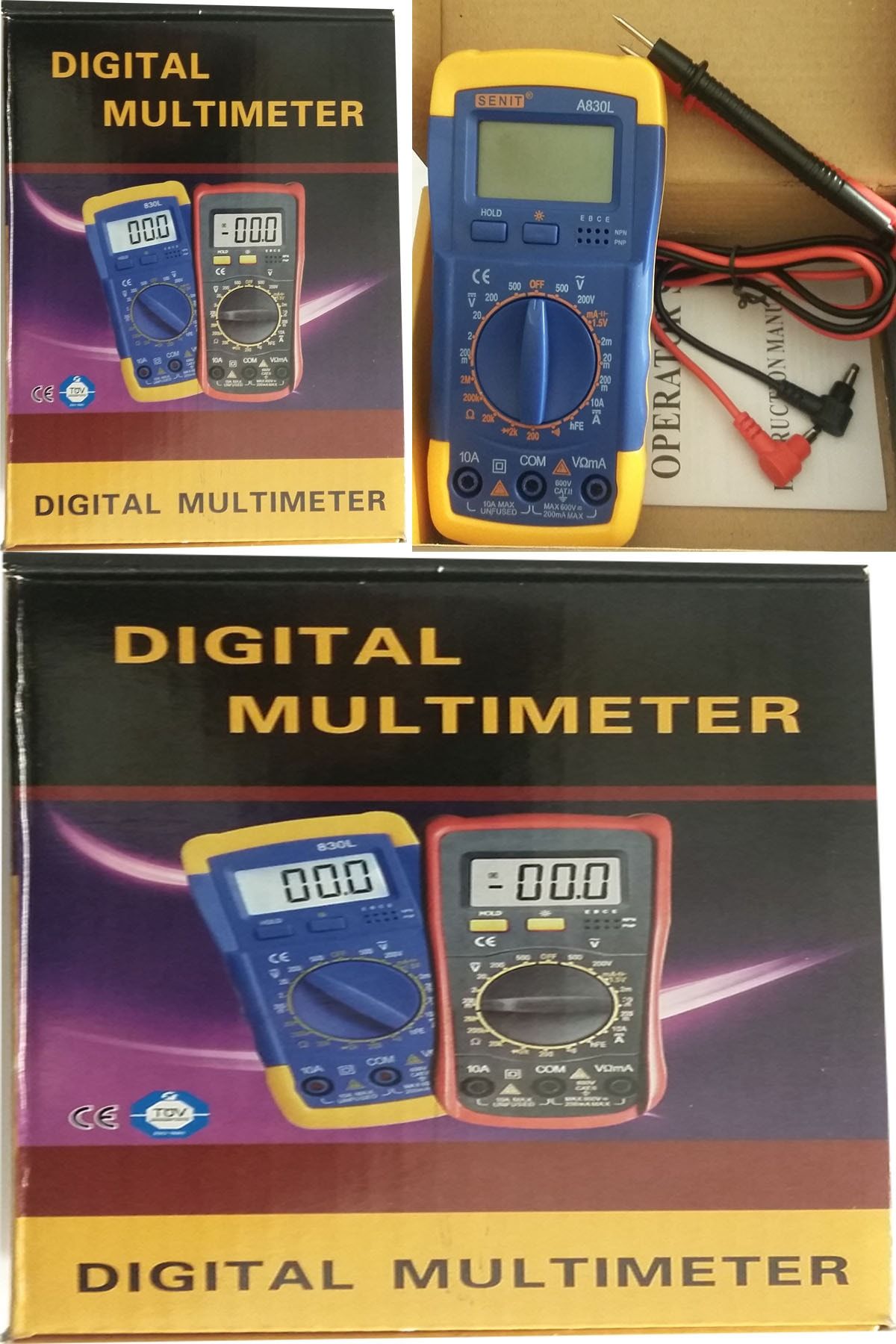 Real Özs Volt Amper Ölçme Cihazı