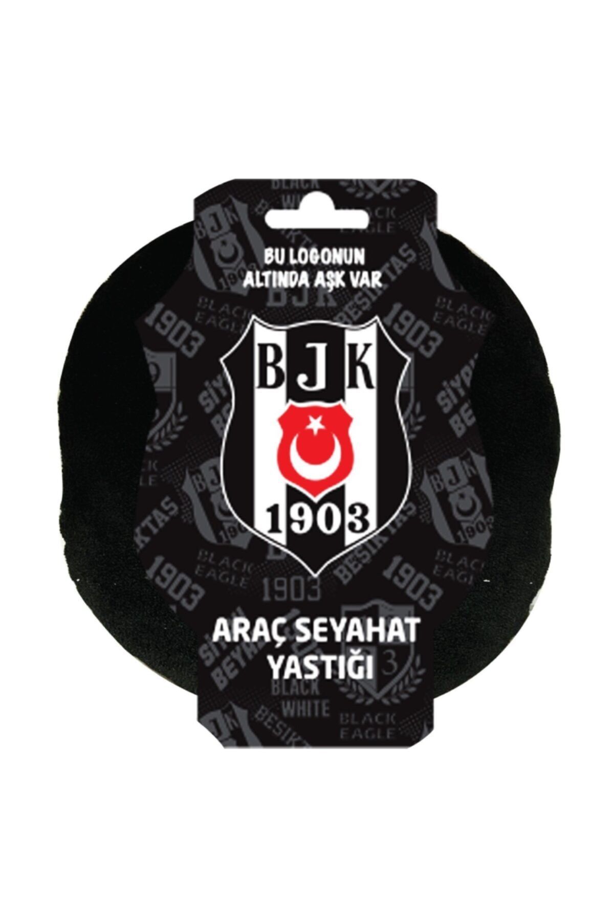Beşiktaş Orjinal Lisanslı Araç Seyahat Yastığı - 1