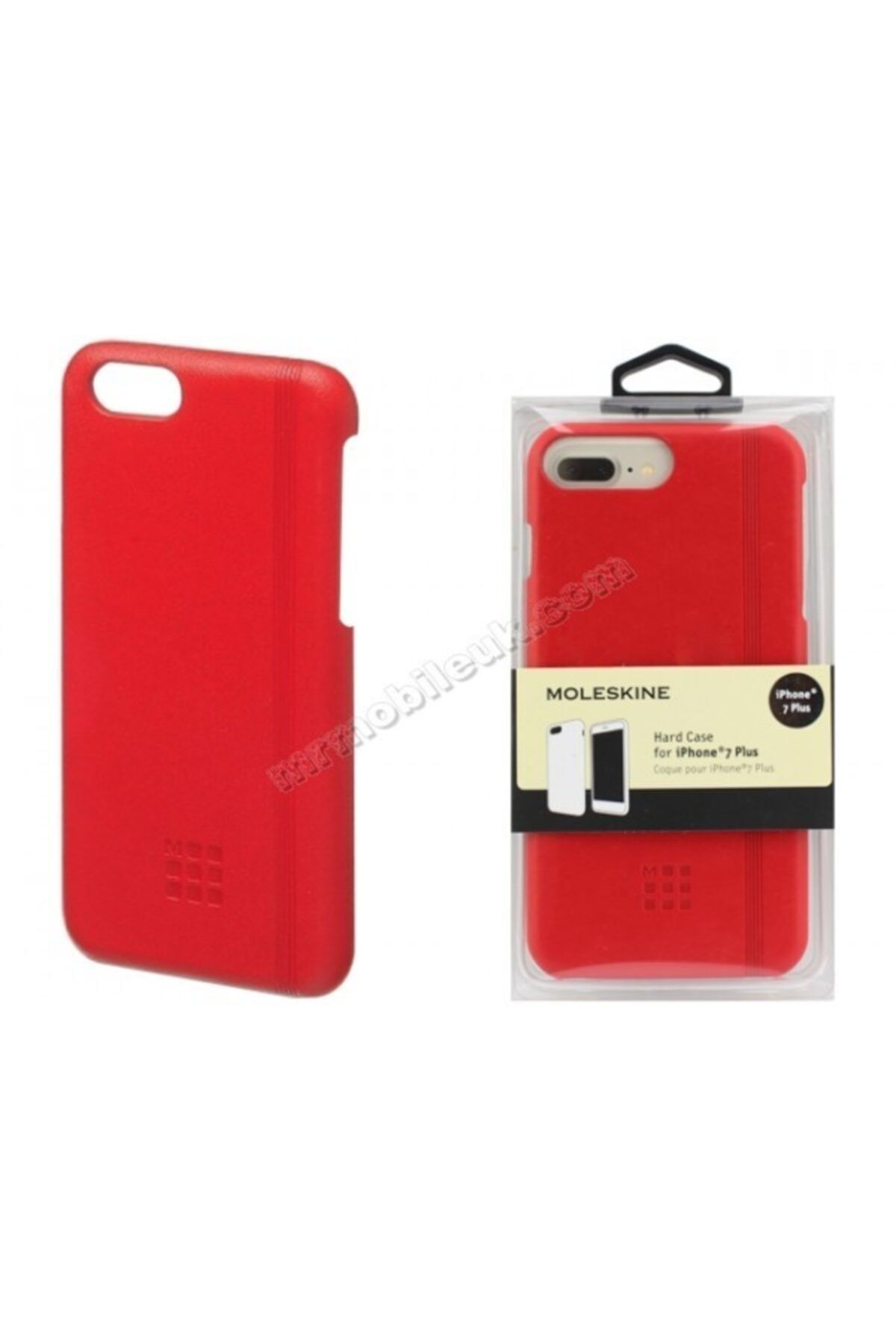 Moleskine Iphone 7 Plus Telefon Kılıfı Moleskıne Kırmızı