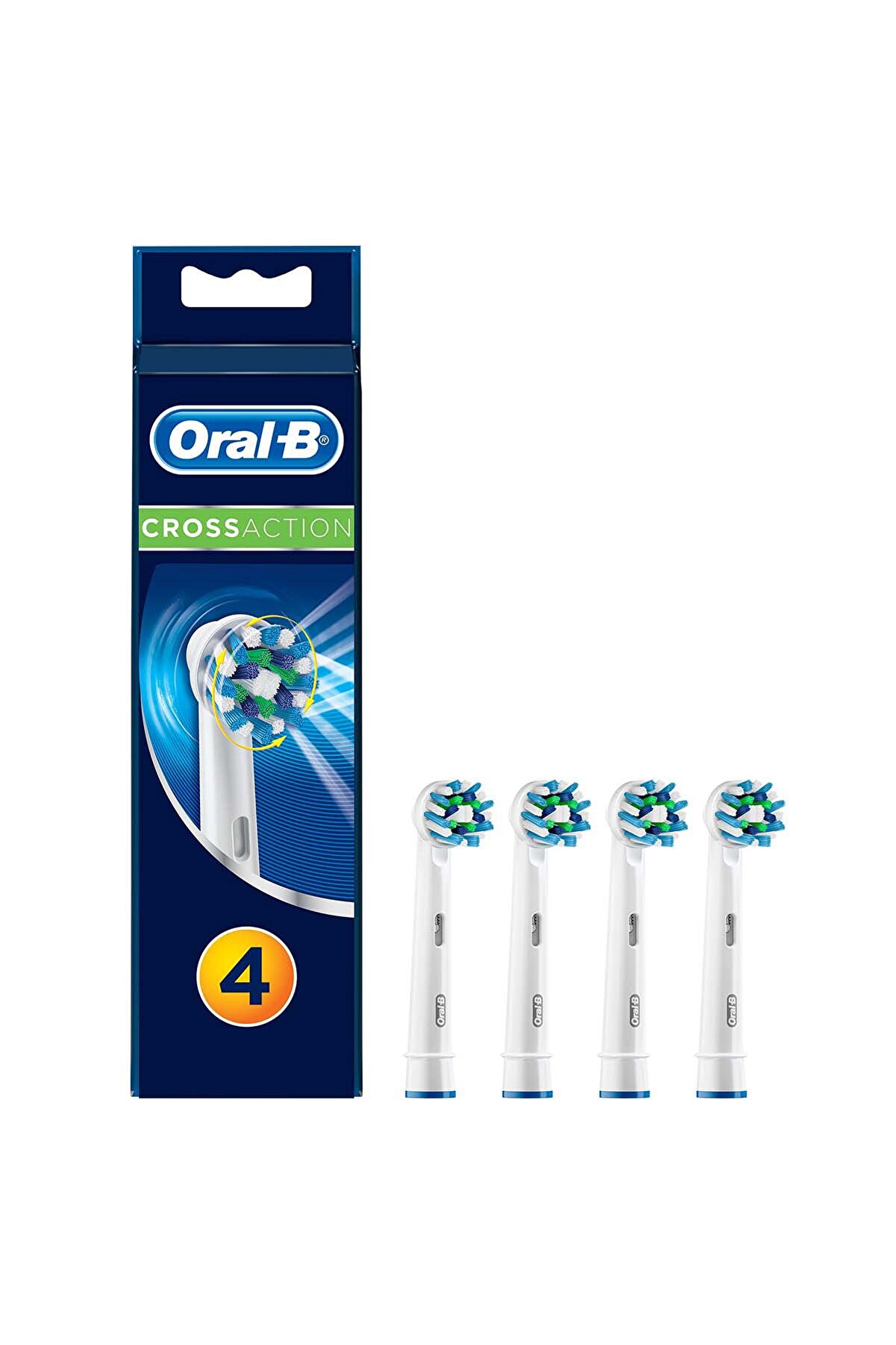 Oral-B Diş Fırçası Yedek Başlığı Cross Action 4 Adet