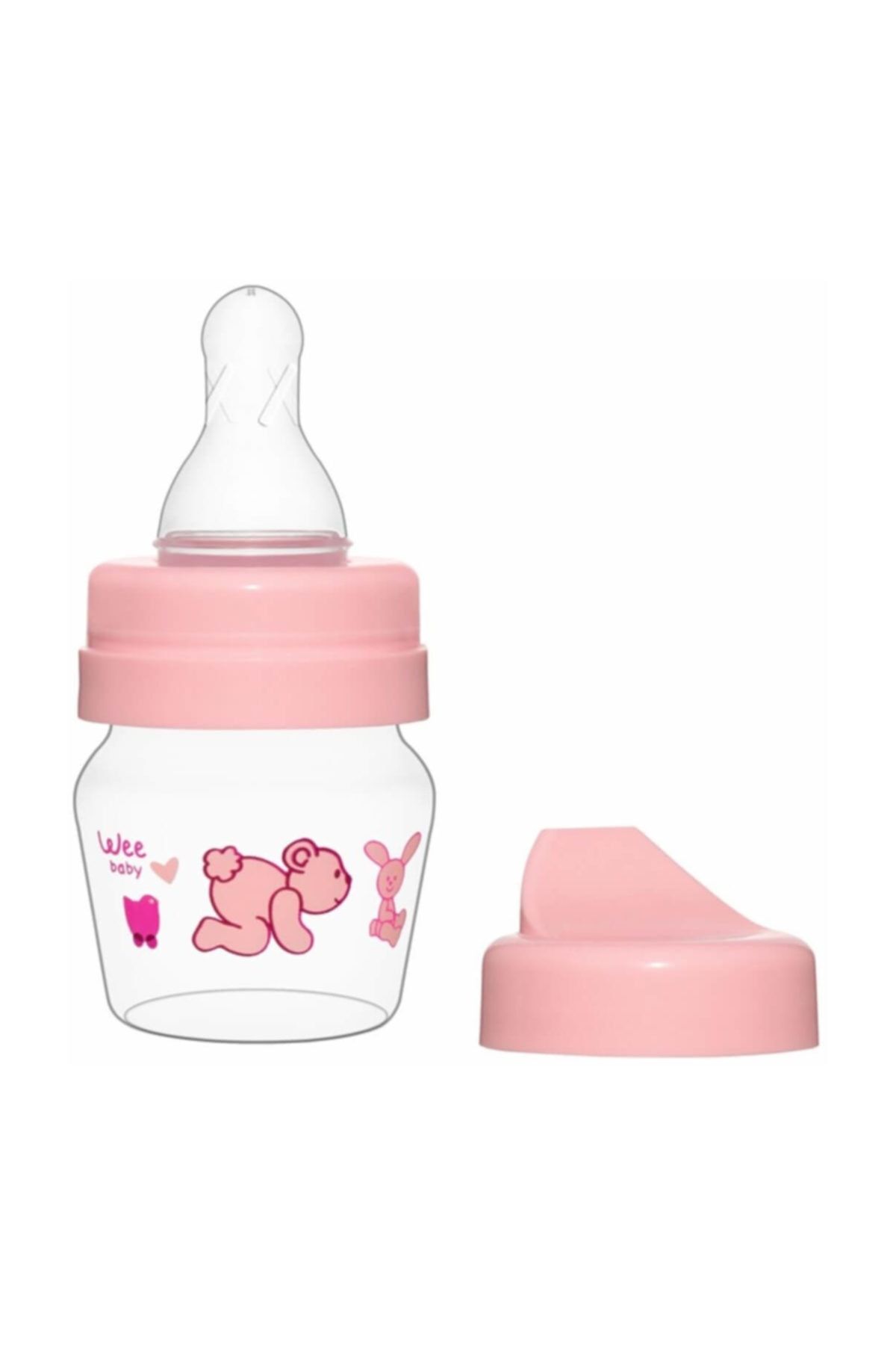 Wee Baby Mini Pp Alıştırma Bardağı Seti 30ml - Pembe