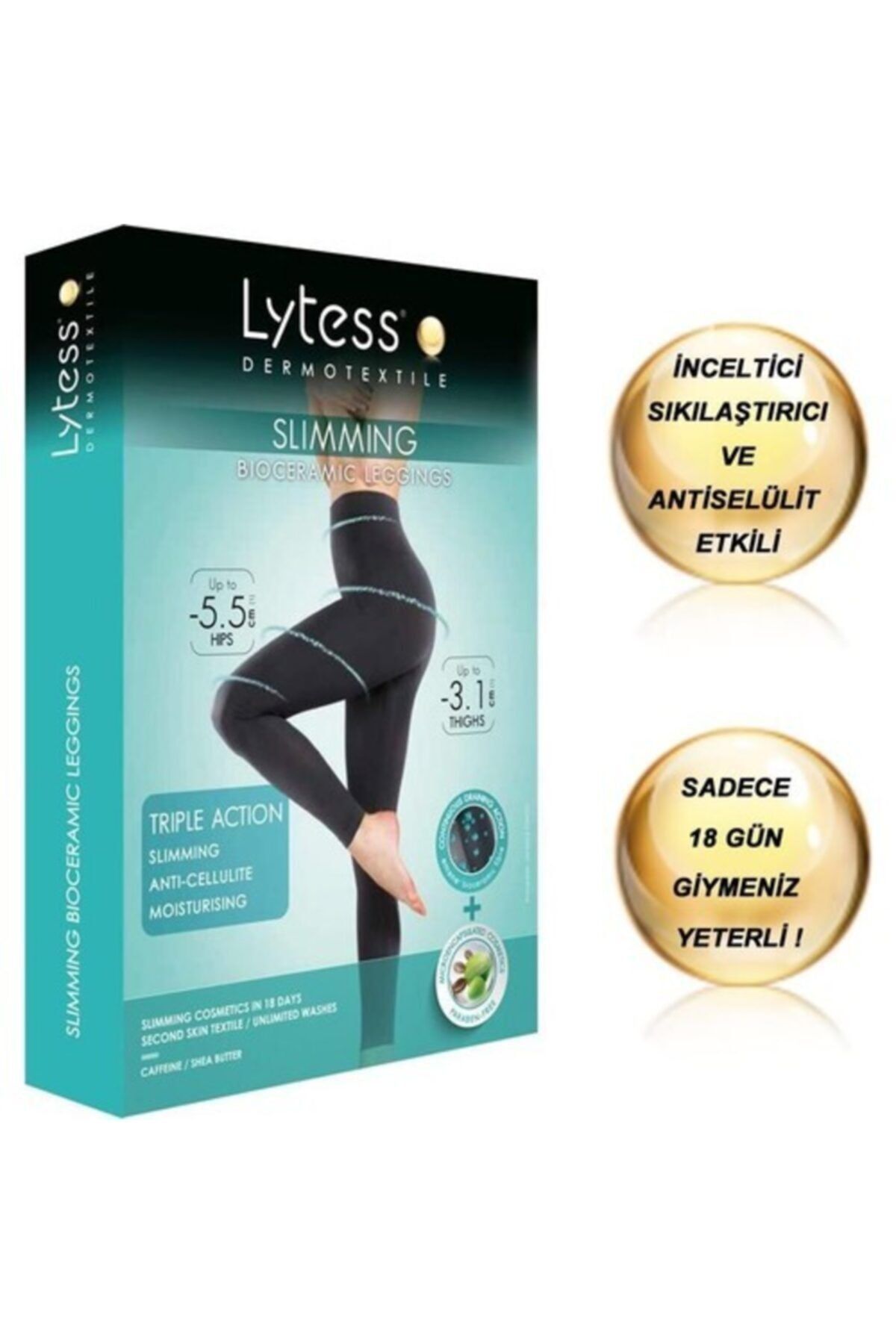 Lytess Slimming Bioceramic Legging (S-m)- Inceltici Ve Sıkılaştırıcı Etkili Uzun Tayt
