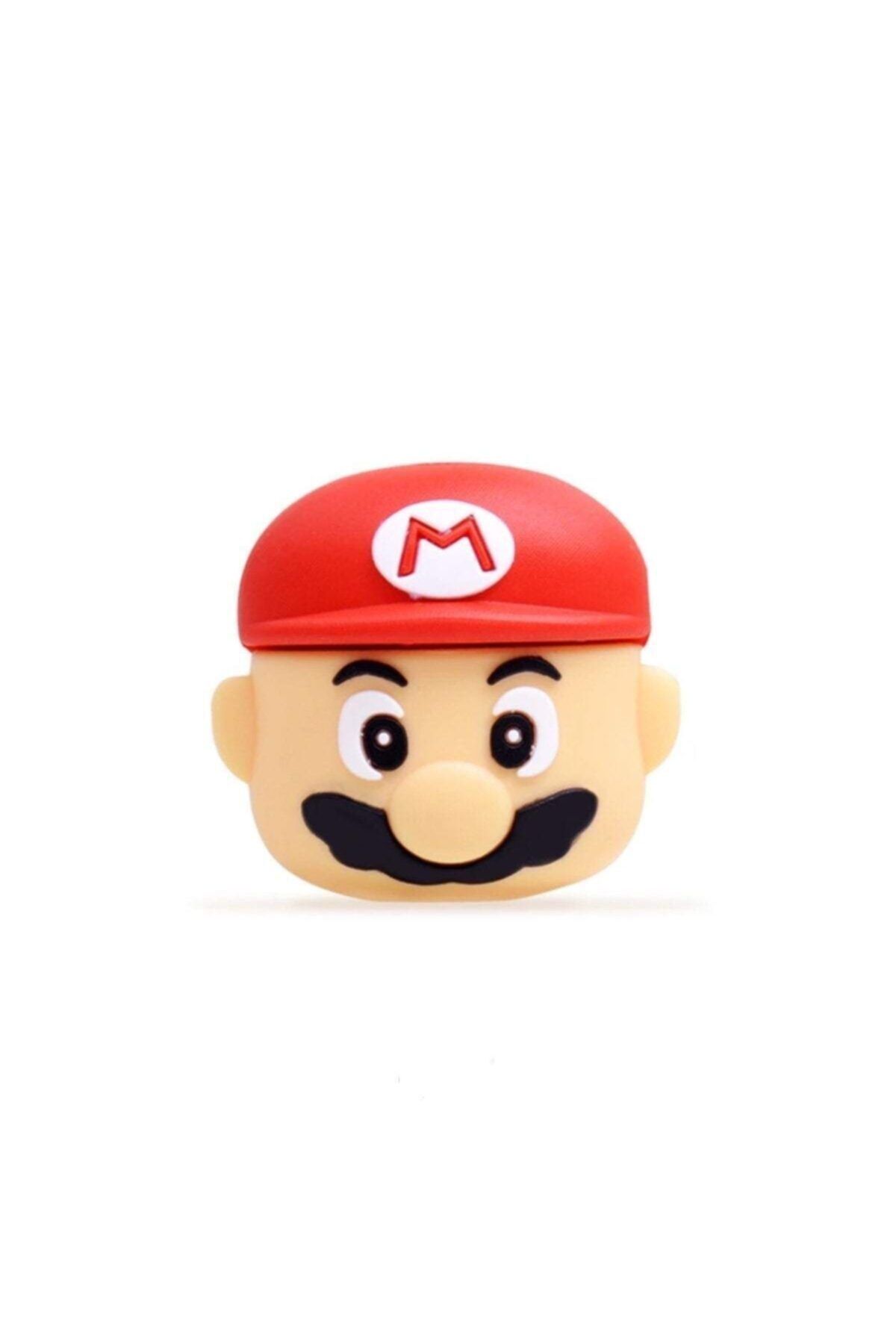 MY MÜRDÜM Sevimli Silikon Kablo Koruyucu Süper Mario