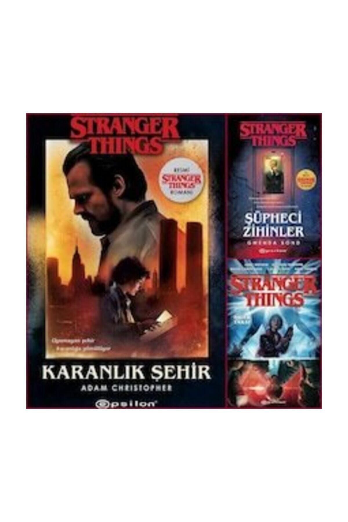 Epsilon Yayınevi Stranger Things Şüpheci Zihinler-karanlık Şehir-diğer Taraf