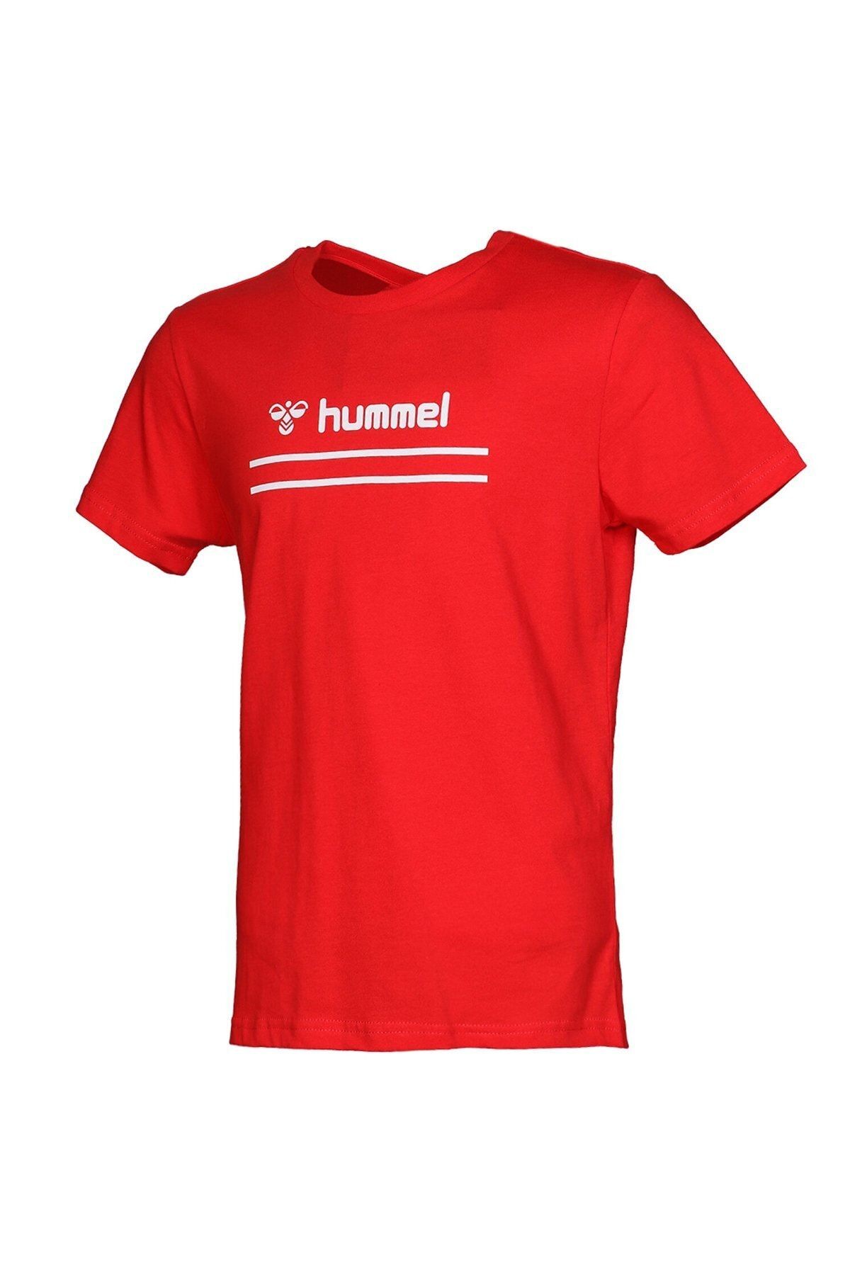 hummel Kız Çocuk Kırmızı Kısa Kollu T-Shirt