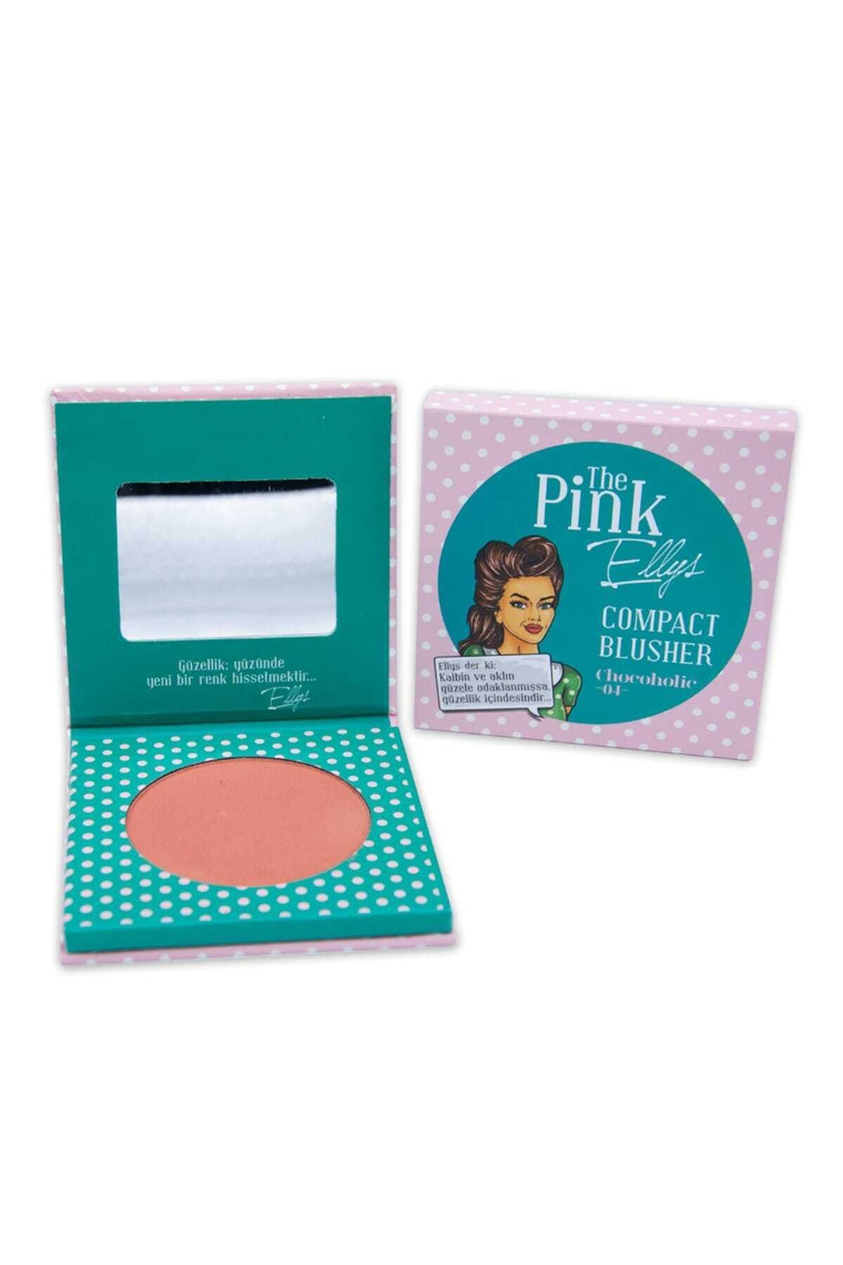 The Pink Ellys Compact Blusher Chocoholie Allık  8691919243354