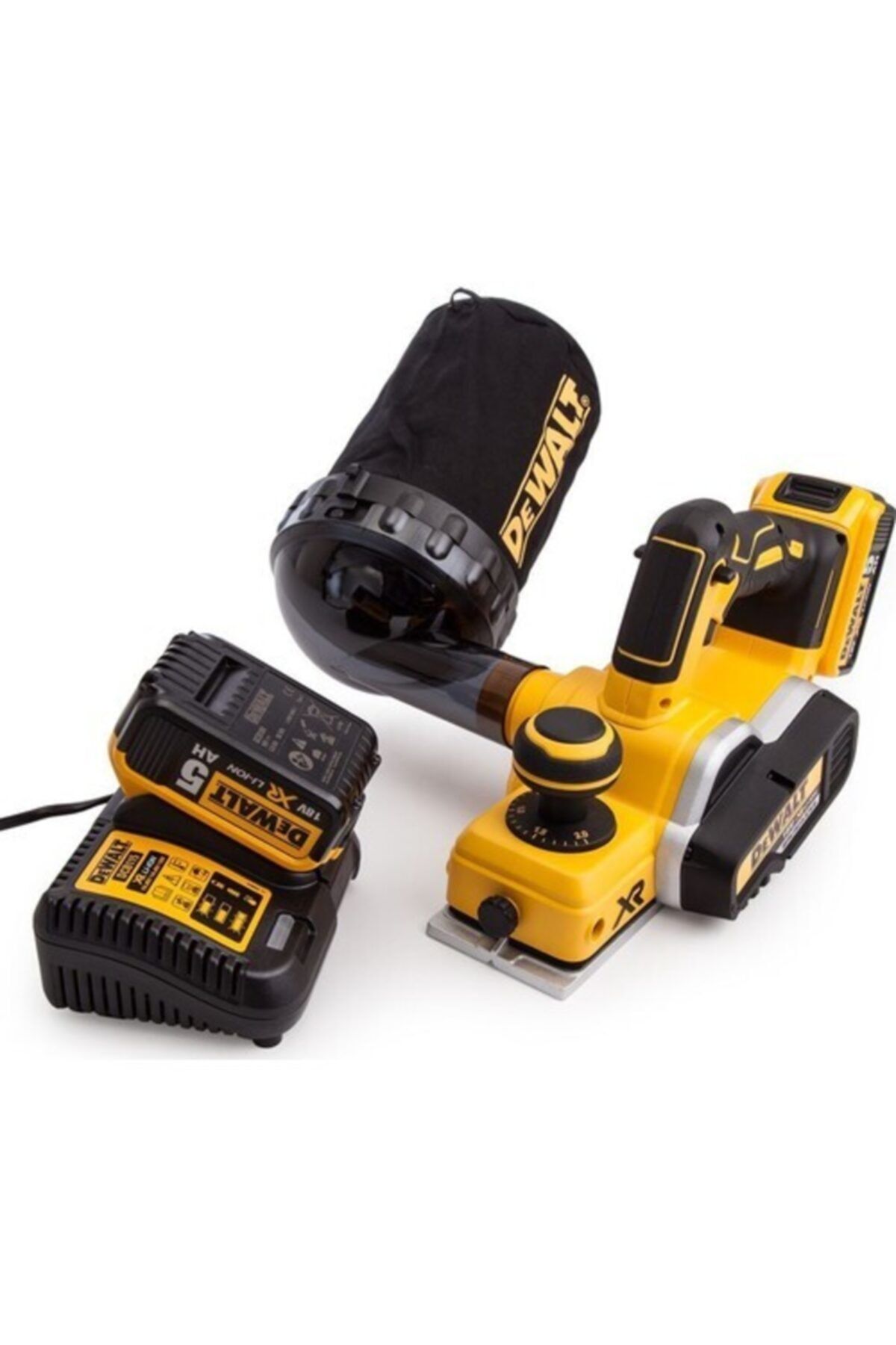 Dewalt Dcp580p2-qw 18volt / 5.0ah Li-ıon Çift Akülü Profesyonel Planya