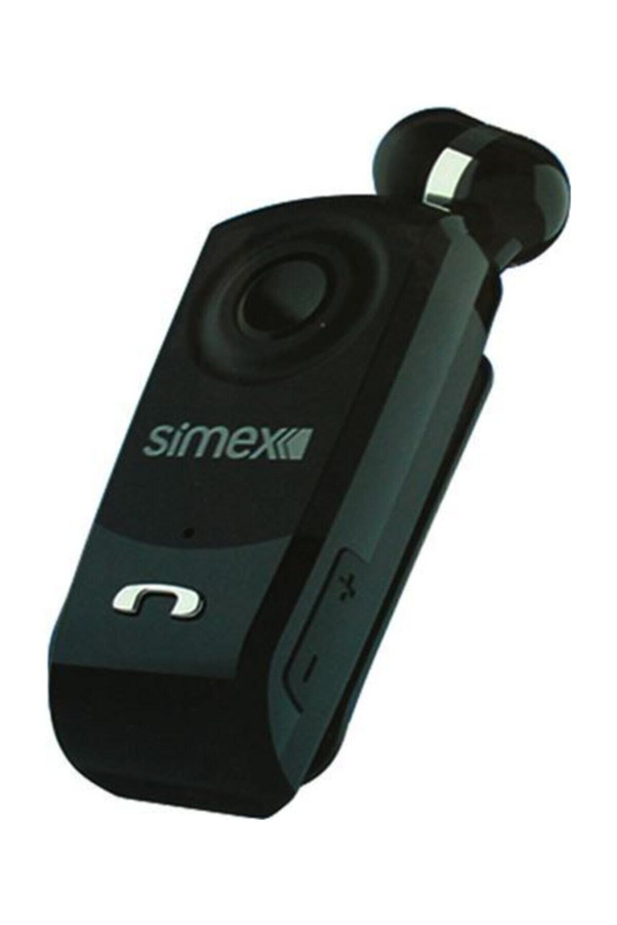Simex Yüksek Ses ve Titreşimli Practica Mikrofonlu Bluetooth Siyah Kulaklık