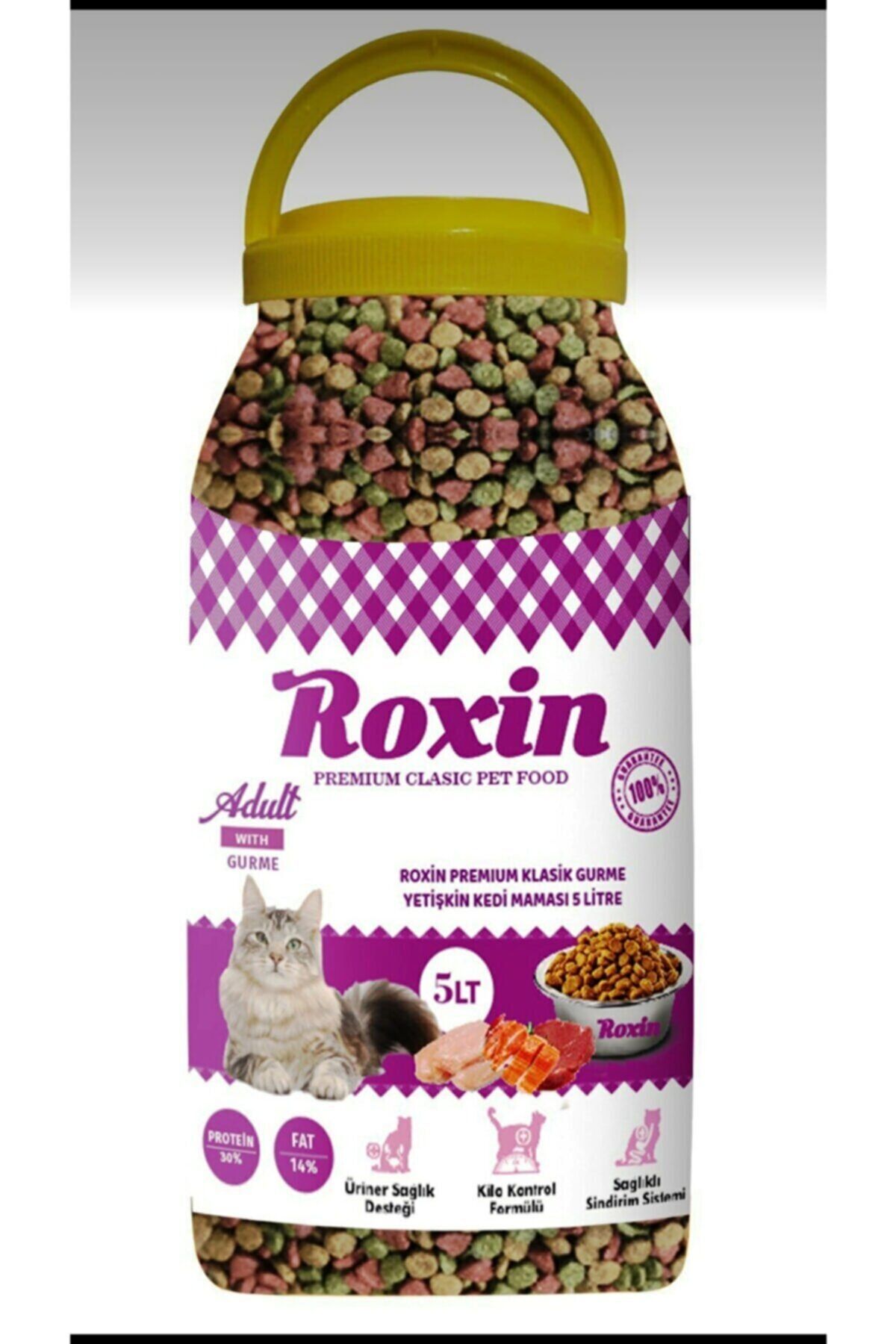 Roxin Premium Klasik Gurme Yetişkin Kedi Maması 5 Lt