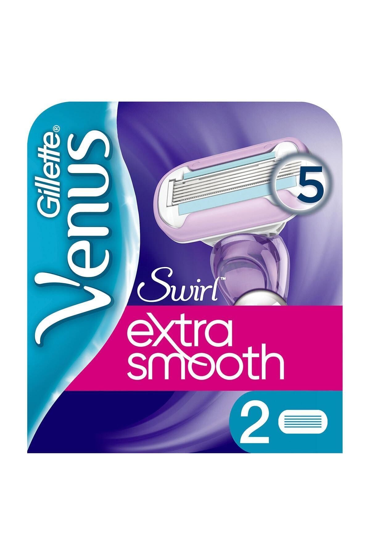 Gillette Venus Venüs Swirl Extra Smooth Kadın Tıraş Bıçağı 2'li 7702018427635