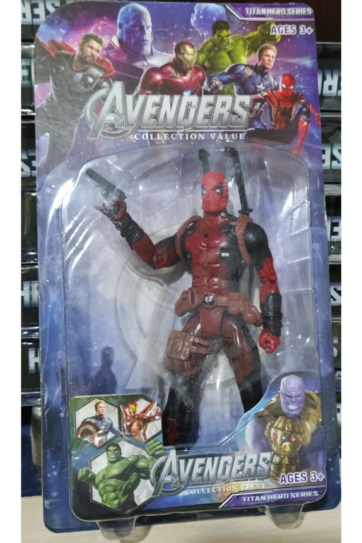 AVENGERS Deadpool Pilli Işıklı 20cm Figür Oyuncak